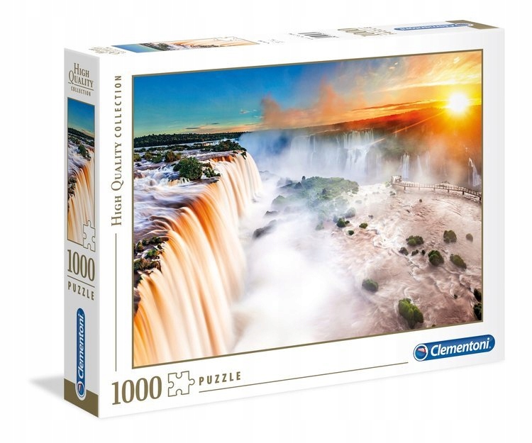 

Puzzle 1000 Elementów Hq Wodospad 39385 Clementoni