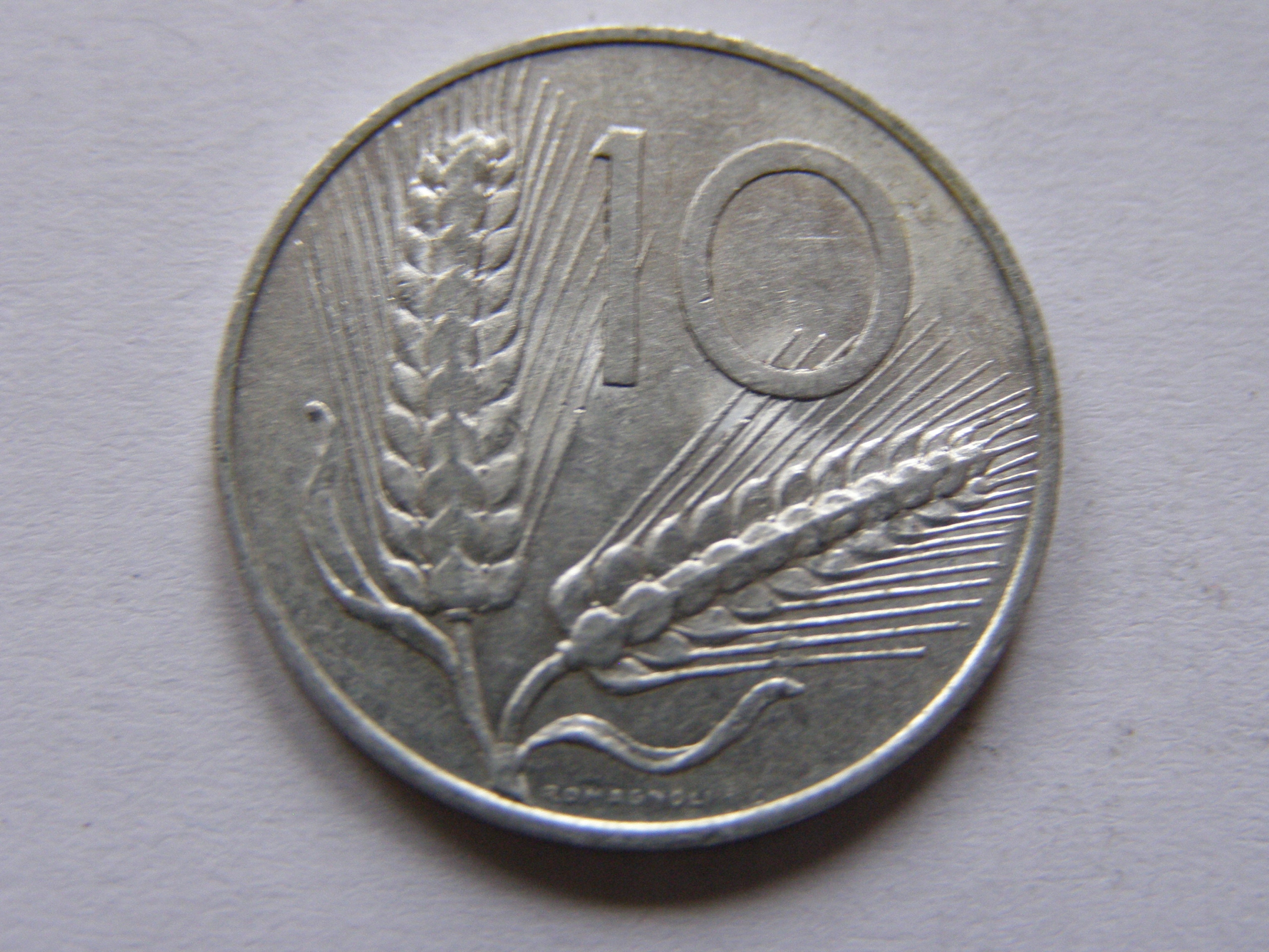 WŁOCHY ITALIA 10 LIRA 1952 ROK !!!!!!!!!!!!!! 0675