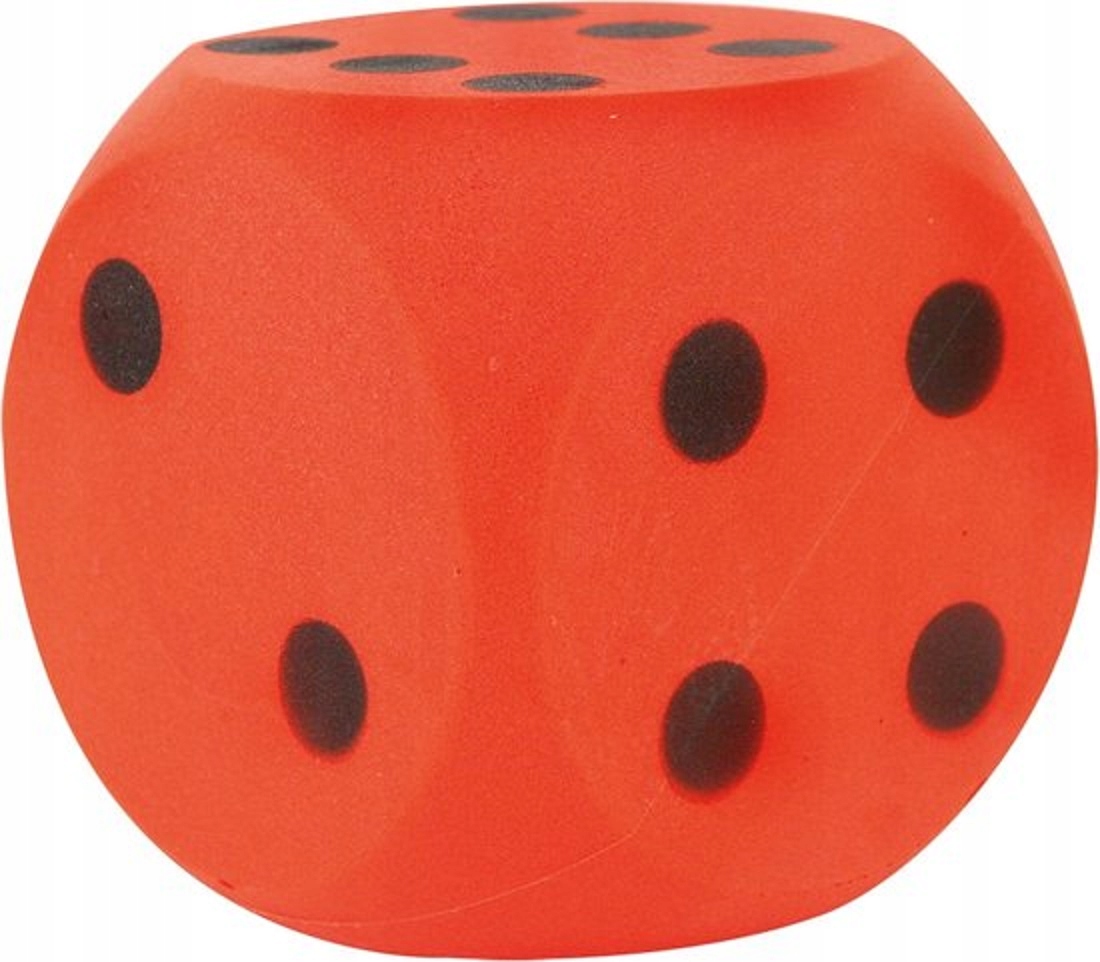 

Kostka piankowa miękka 20 cm kolor czerwony