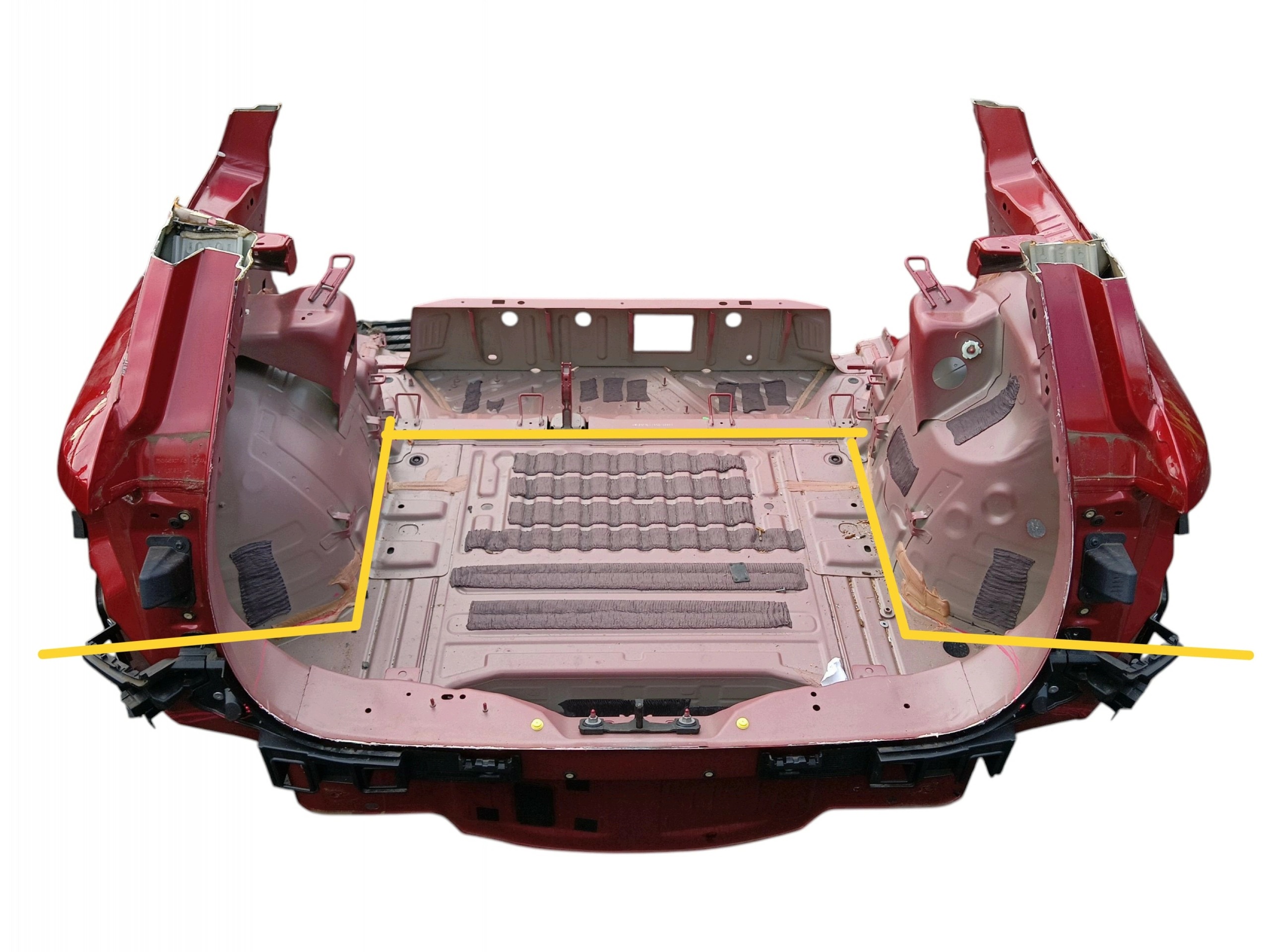 rear panel sump FORD EXPLORER EV (2024-) KOD LAKIERU AS