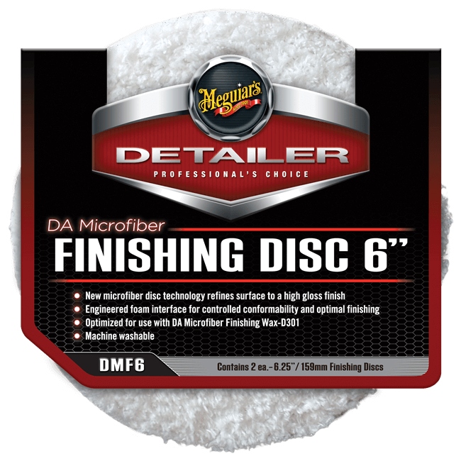 Meguiar's Da Microfiber Finishing Disc 6″ (2-pack) 159mm