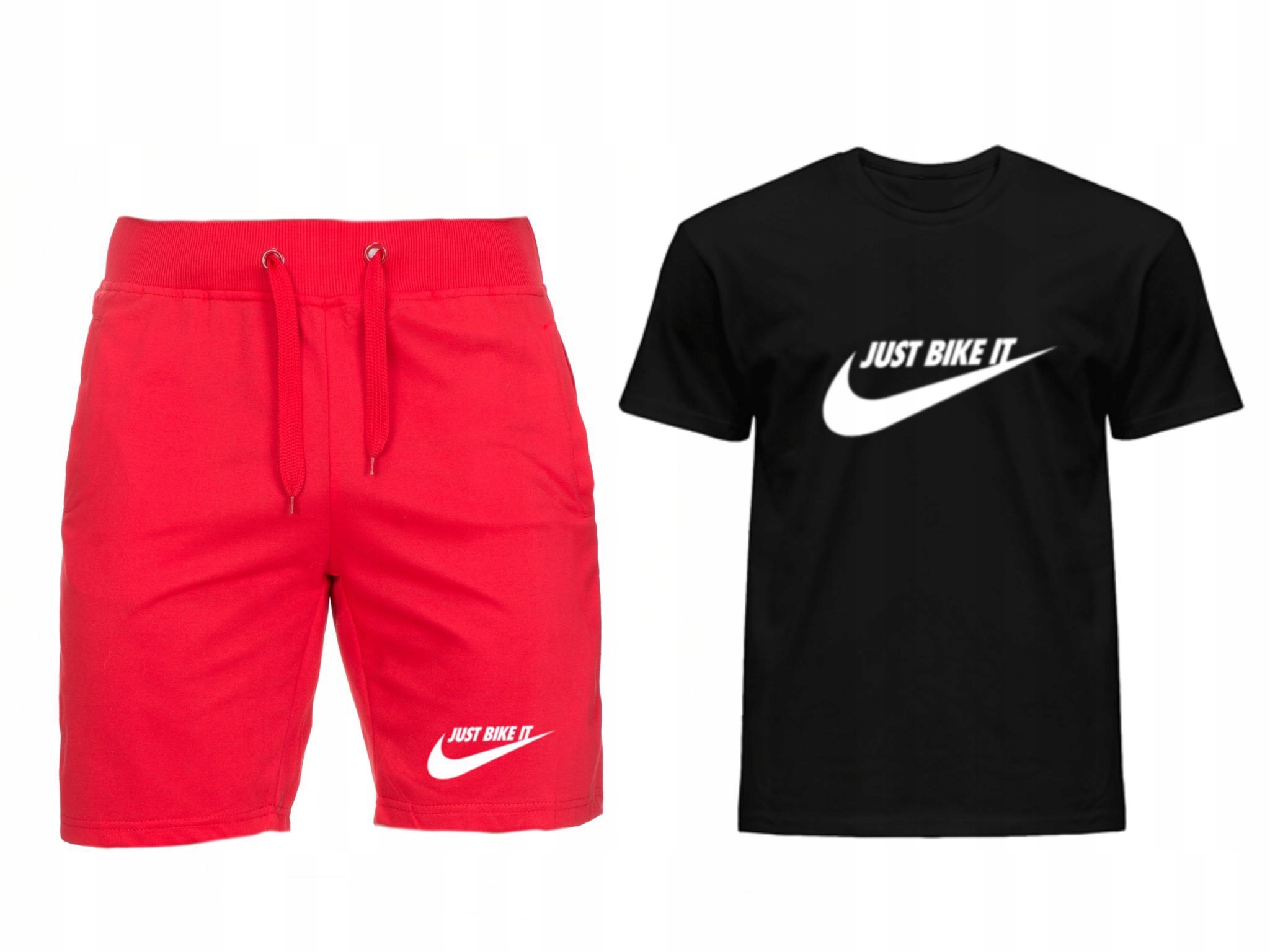 Komplet Tričko Kraťasy Just Bike It Pánské XL