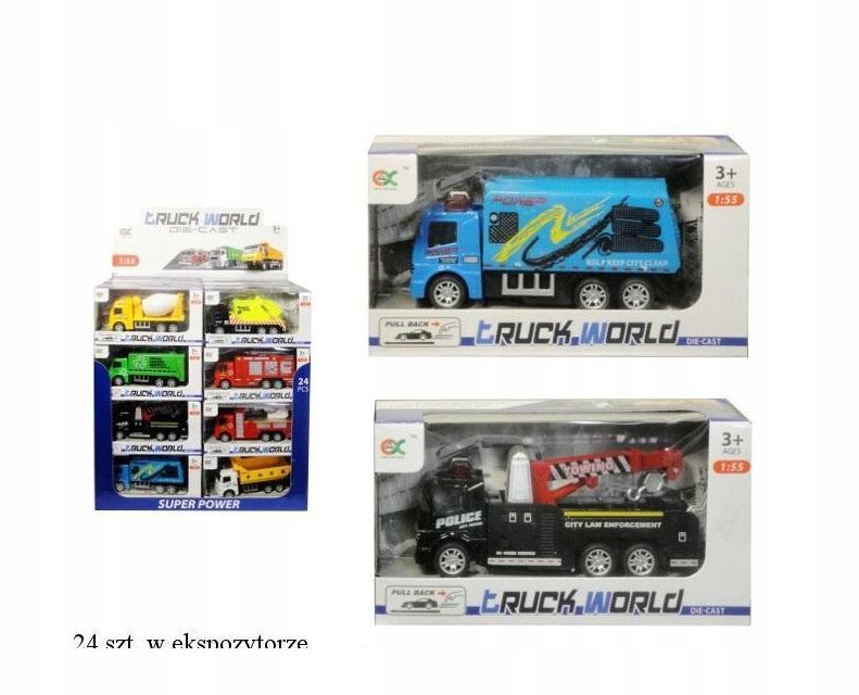 CIĘŻARÓWKA Z NAPĘDEM MIX