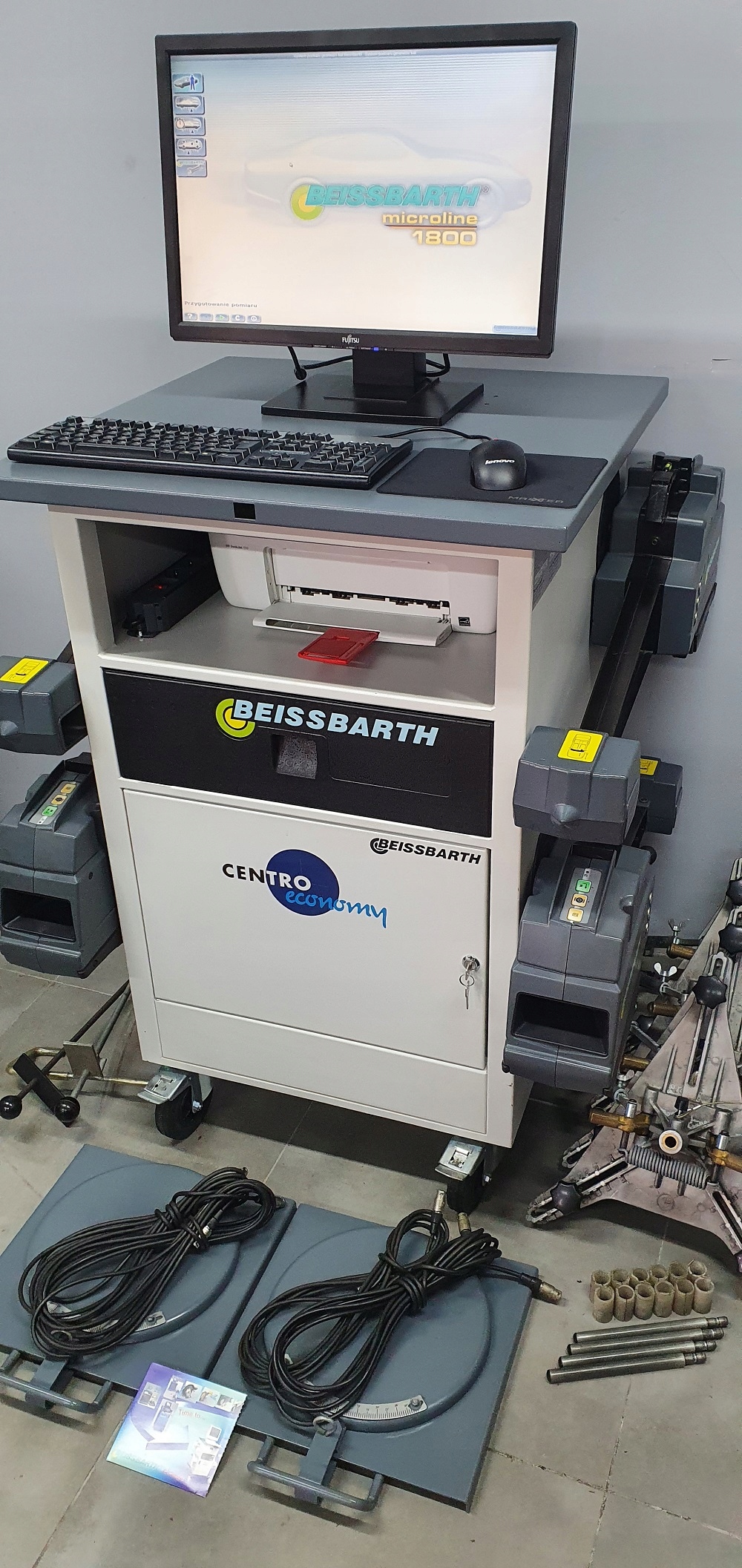 Конвергенция геометрия колес Beissbarth ML 1800-8CCD