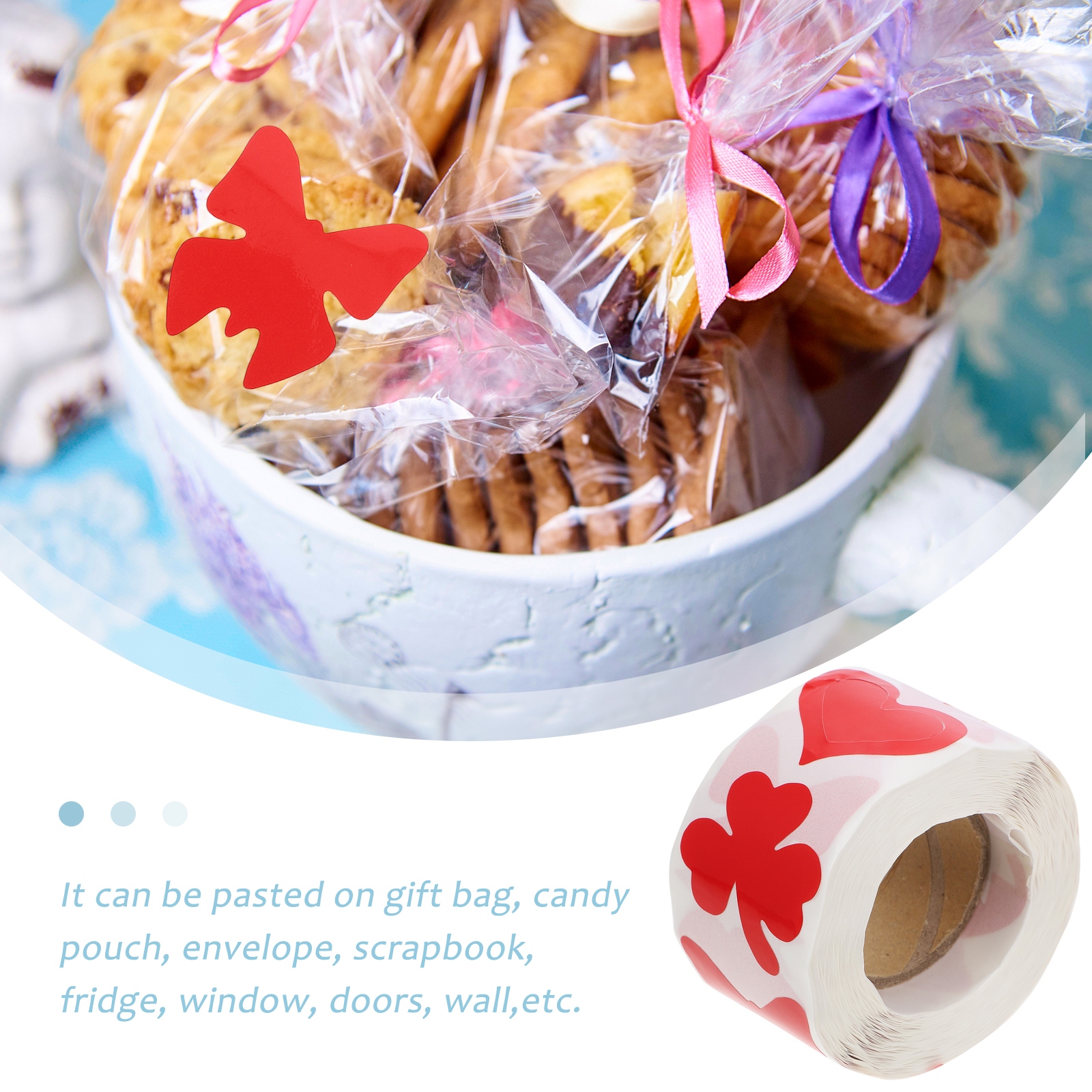 500 sztuk Multi-użytkowy Naklejki do opalania Nakl EAN (GTIN) 6911283816612