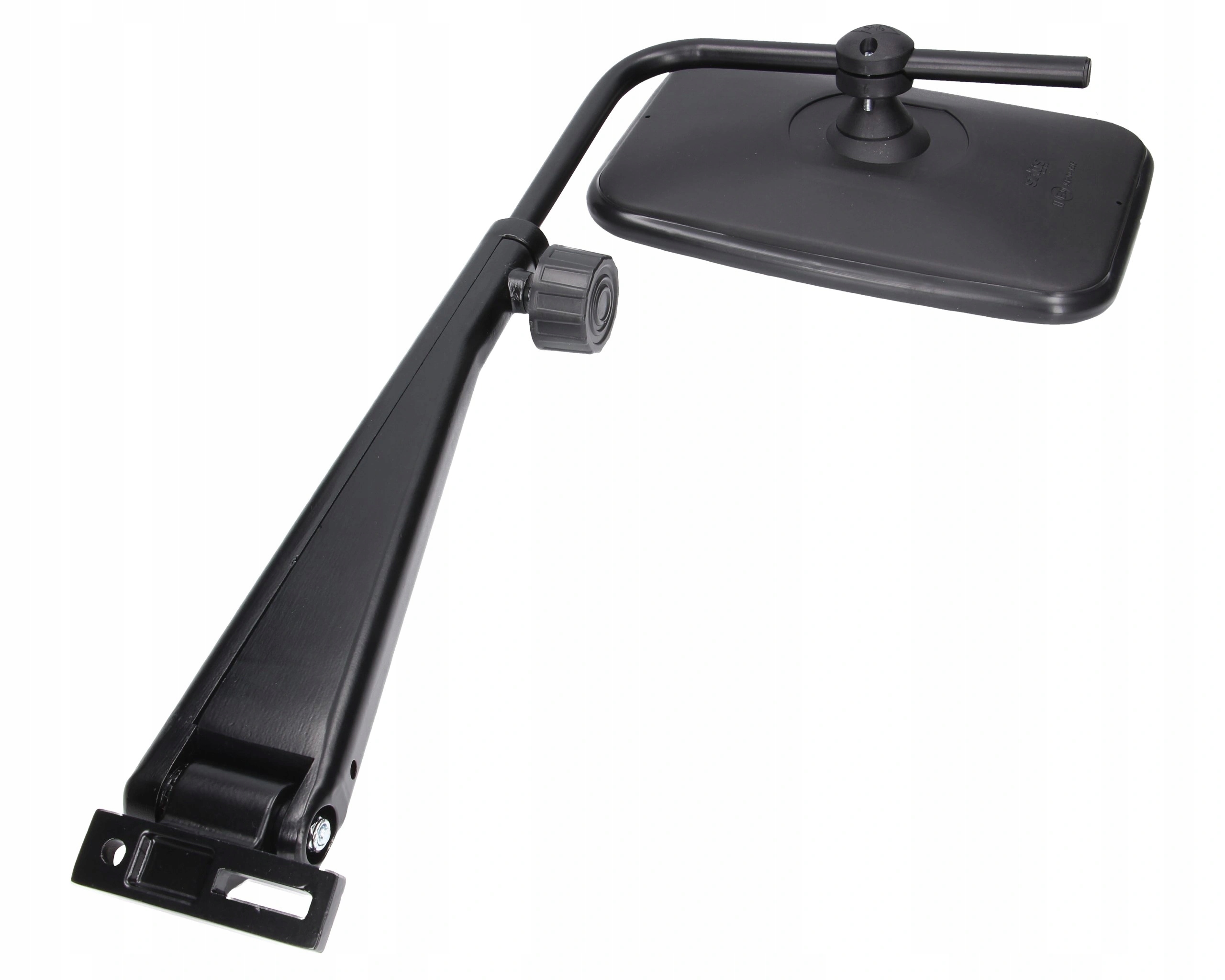 zrcátko s ramenem, úchytem pro levý traktor, bagr, nakladač 310 x 215 mm
