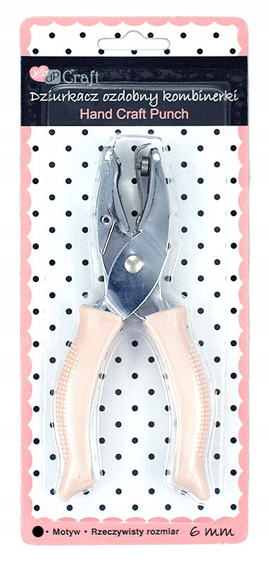 Dziurkacz ozdobny kombinerki KÓŁKO - DpCraft - 6 mm