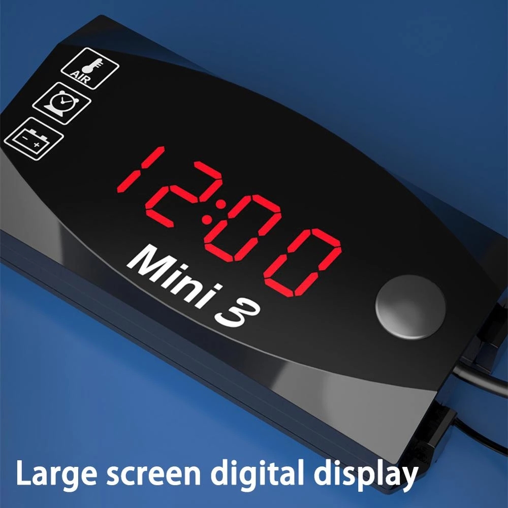 Termometr elektroniczny Mini 3 czerwony Producent X-ATV