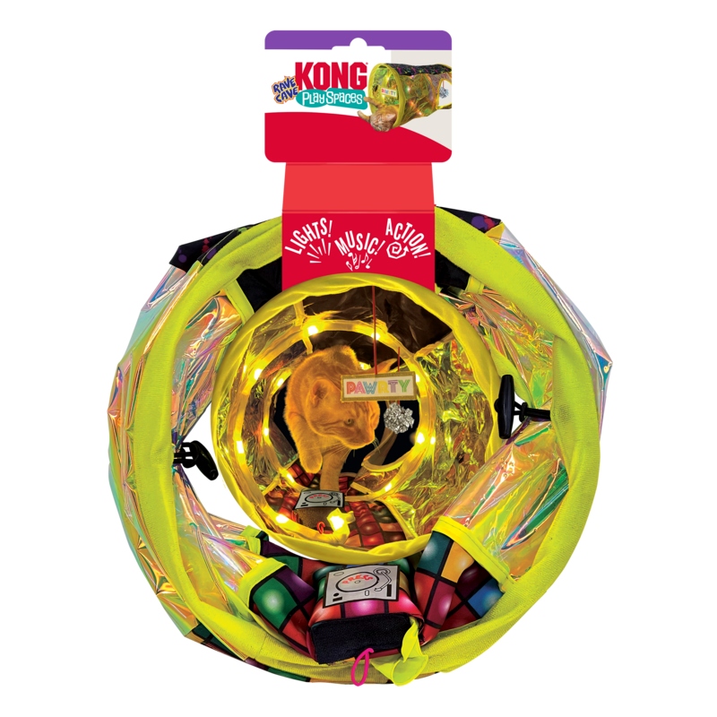 Levně Kong hračka pro kočky Play Spaces Rave Cave Eu