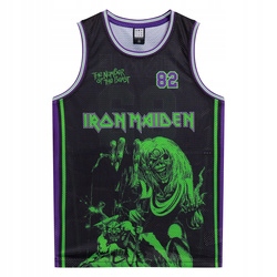 Tričko Amplified Iron Maiden Basketball Vest r.XXL Licence