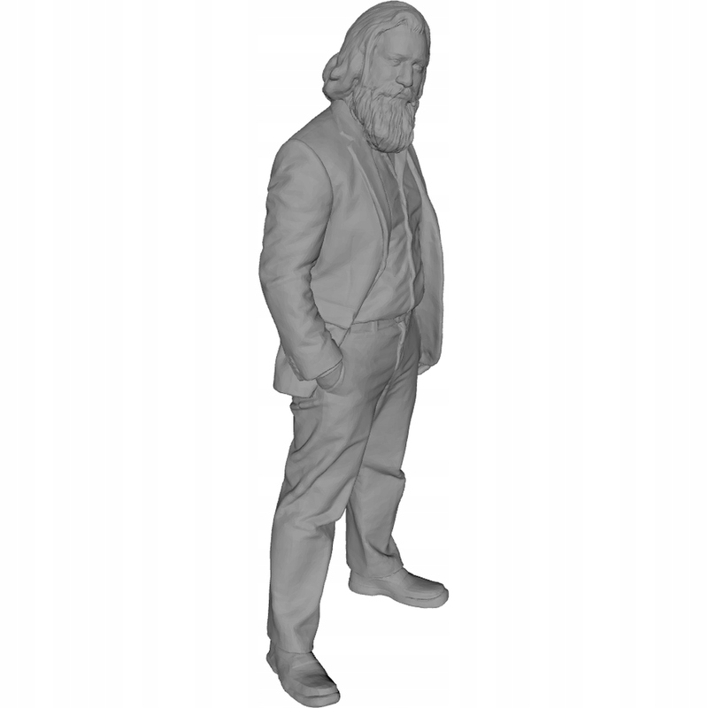 Figurka Civil Mężczyzna 1 3 Model 3d Skala 1:48