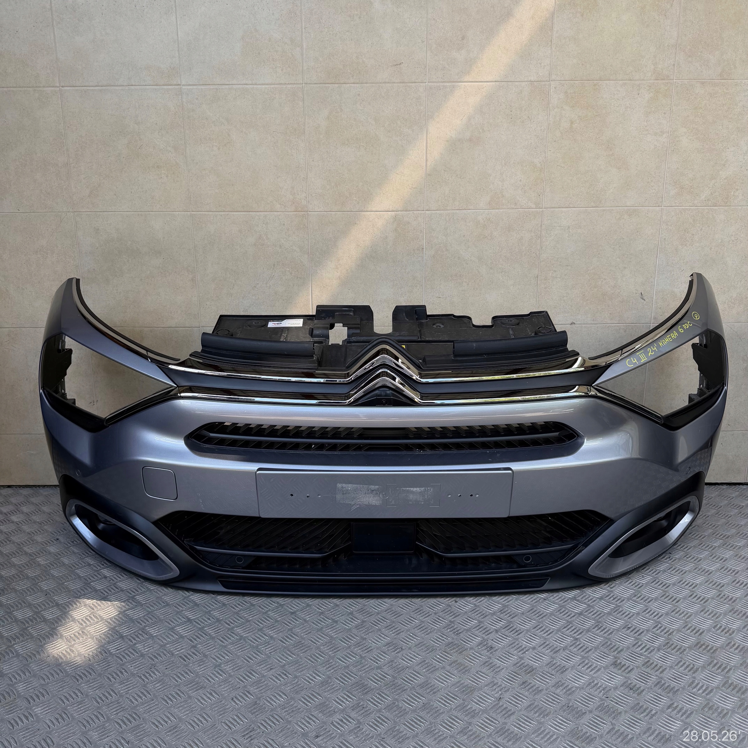 front bumper complete CITROEN C4 III 2024 ROK 6 PDC KAMERA