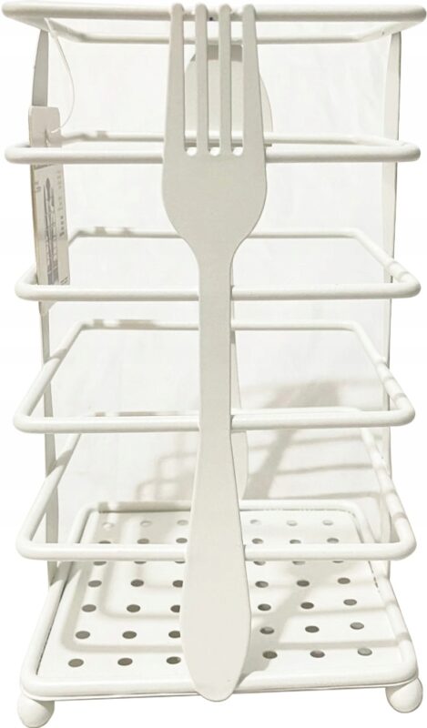 OCIEKACZ NA SZTUĆCE ORGANIZER SUSZARKA BIAŁY