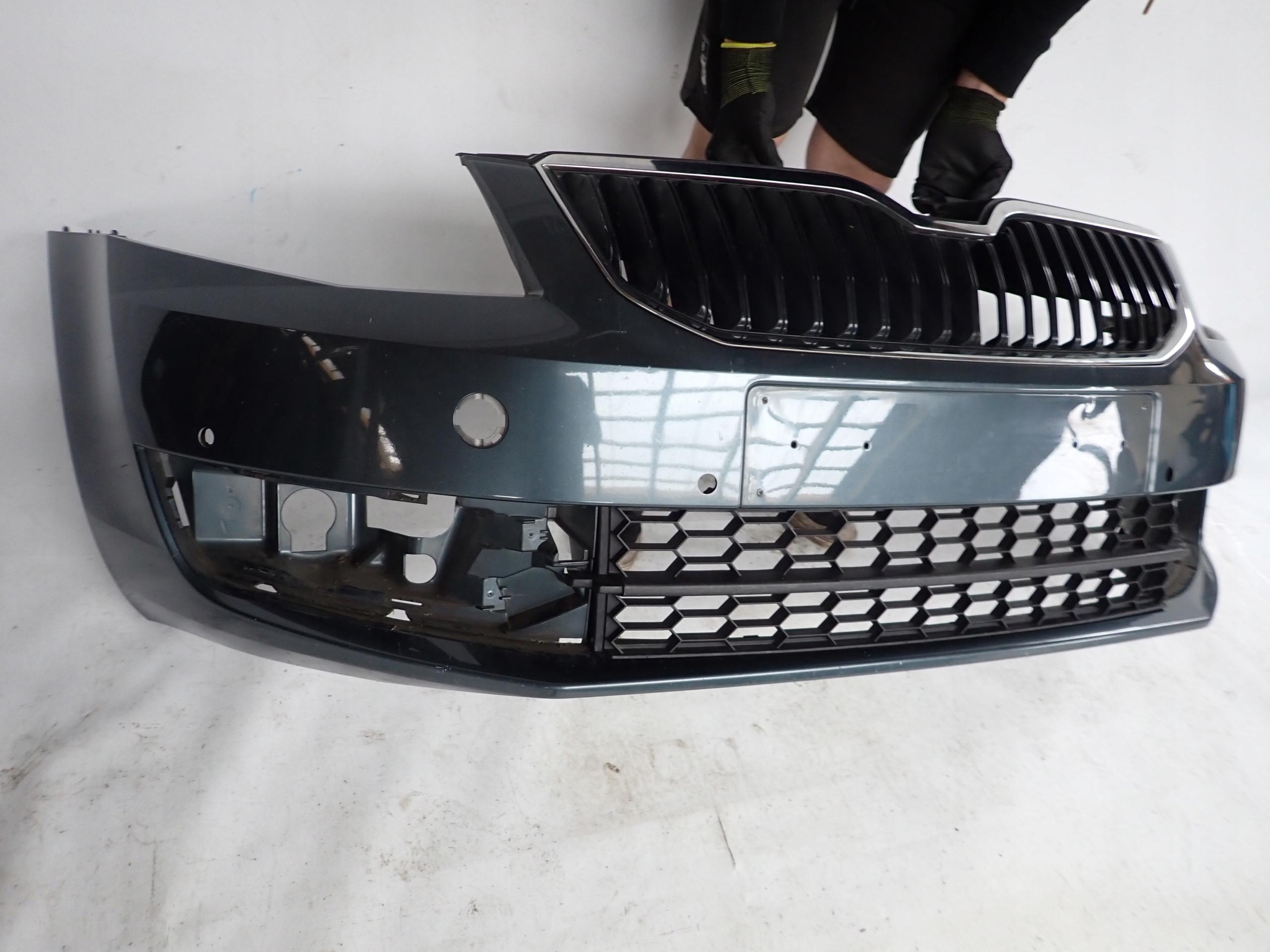 SKODA OCTAVIA III 12- bumper front front 4PDC