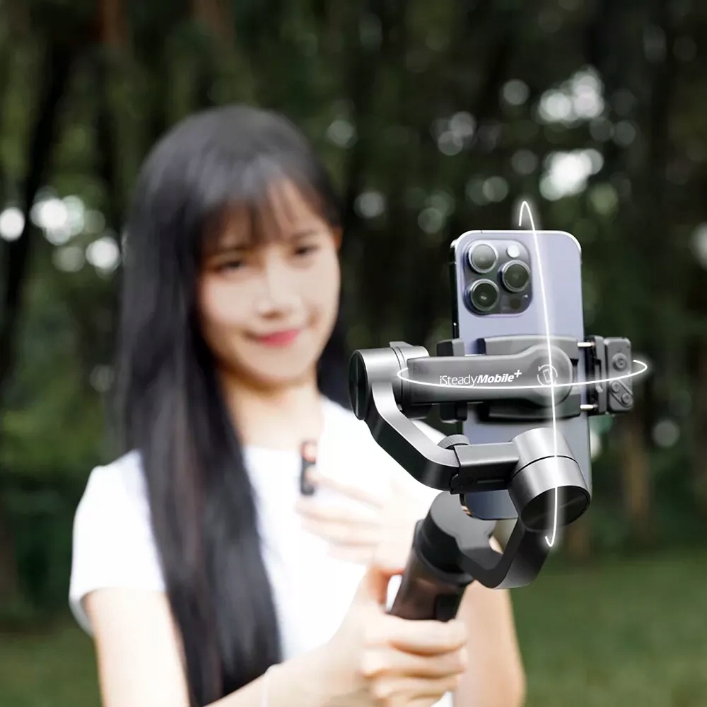 GIMBAL Stabilizator Hohem Mobile+ 3-osiowy do Telefonu Smartfona na Telefon Czas pracy na baterii 12 h
