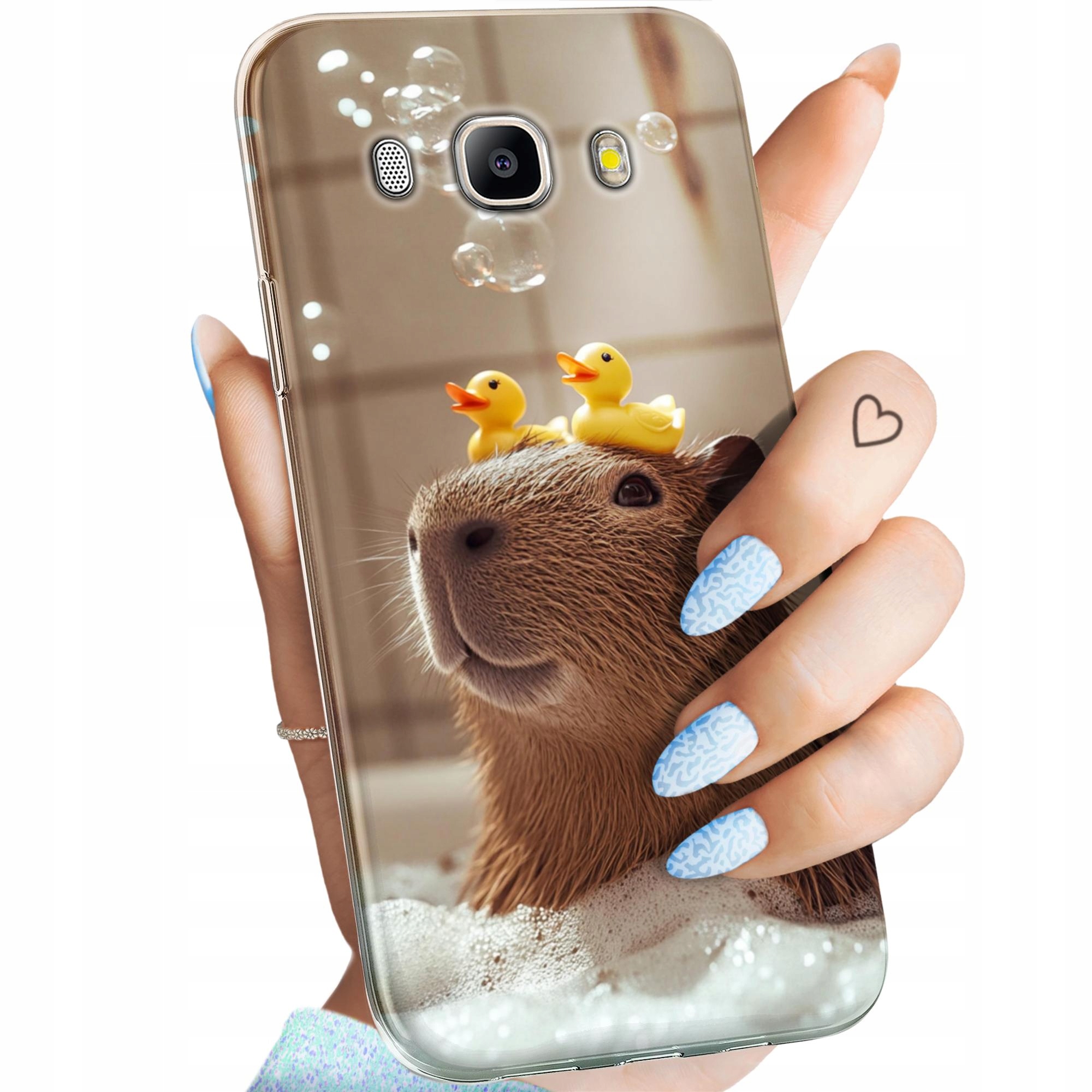 Etui Do Samsung J5 2017 J530 Kapibara Urocza Zwierzak Obudowa Case