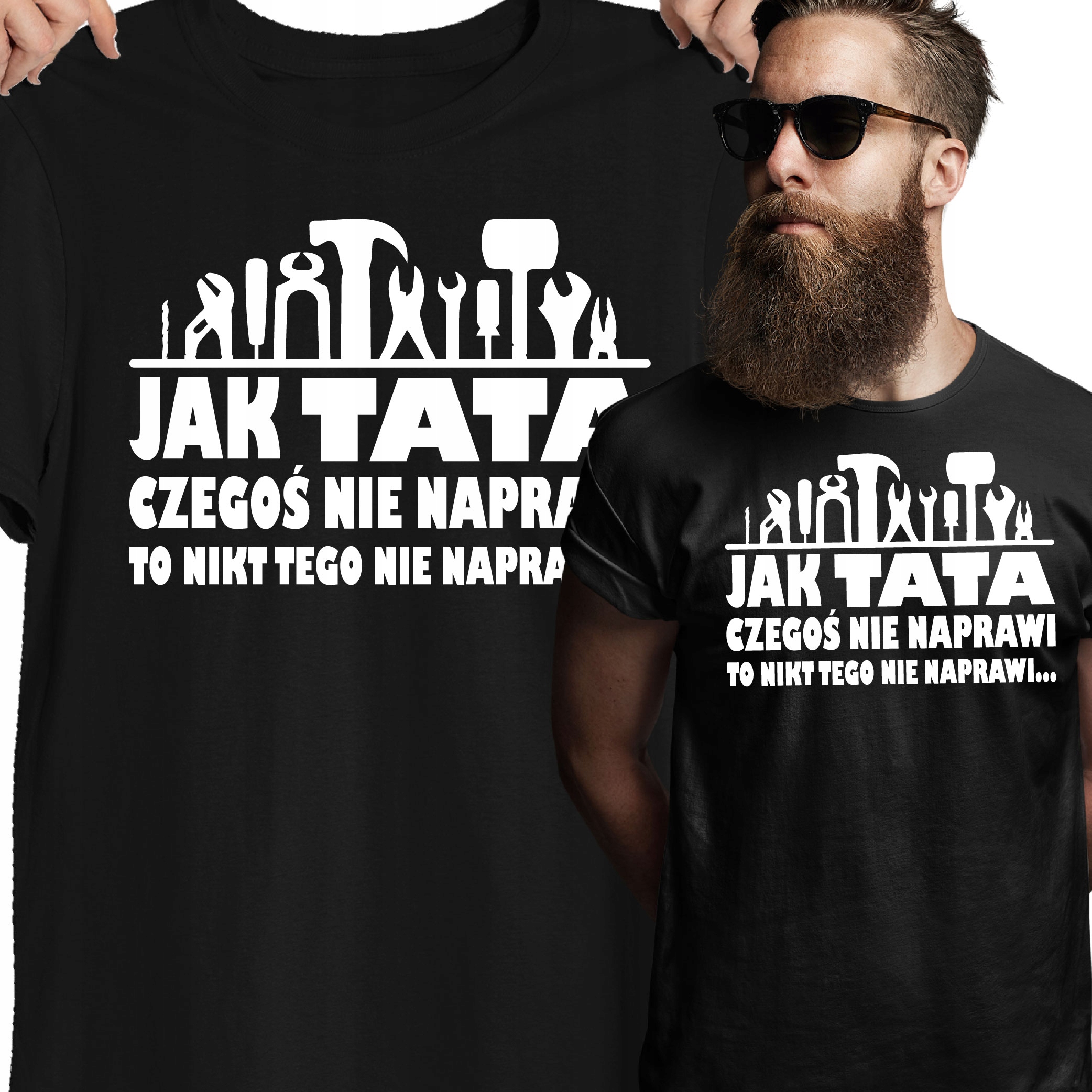 

Koszulka Jak Tata Czegoś Nie Na Prawi To Nikt Dad