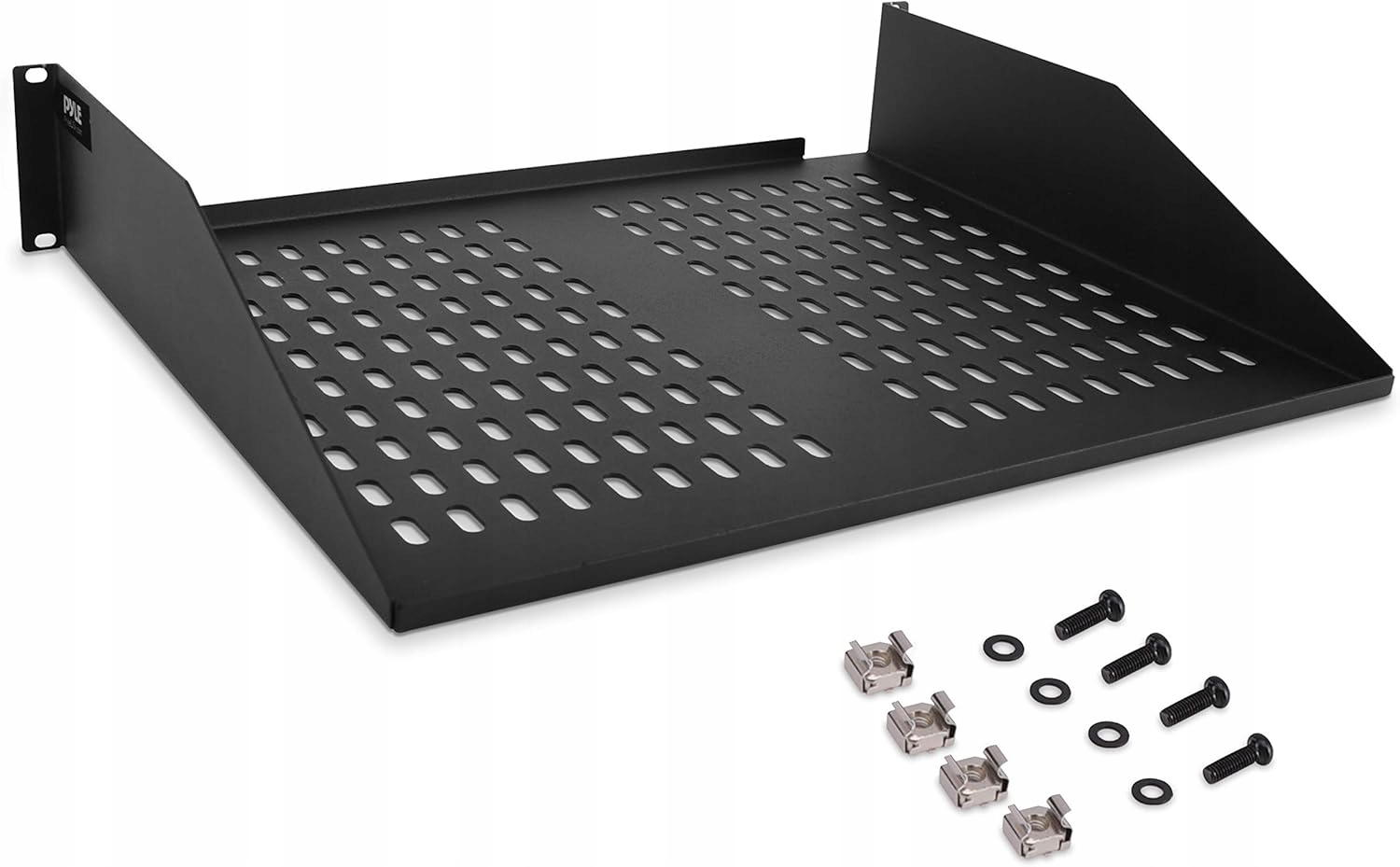 Półka Rack Serwerowa Do Szaf 2U Wentylowana Uniwersalna Udźwig 50 Kg Pyle