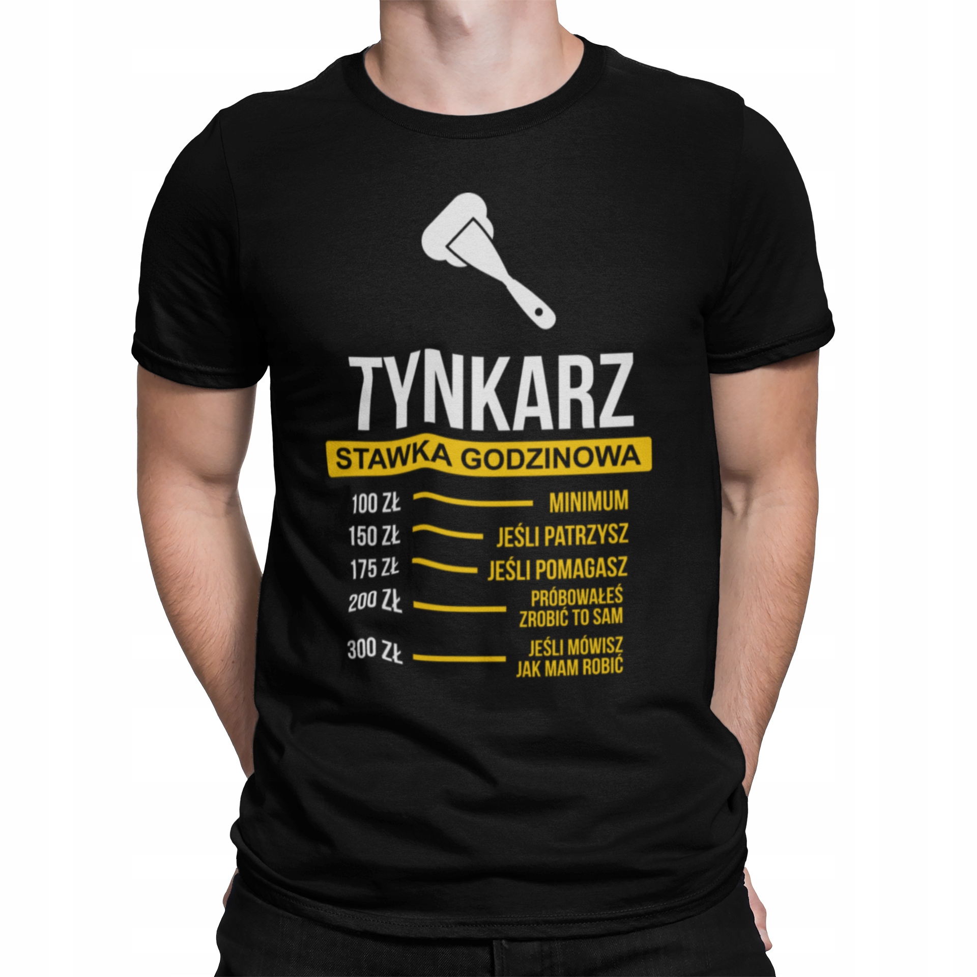 

Koszulka Tynkarz Stawka Godzinowa Prezent