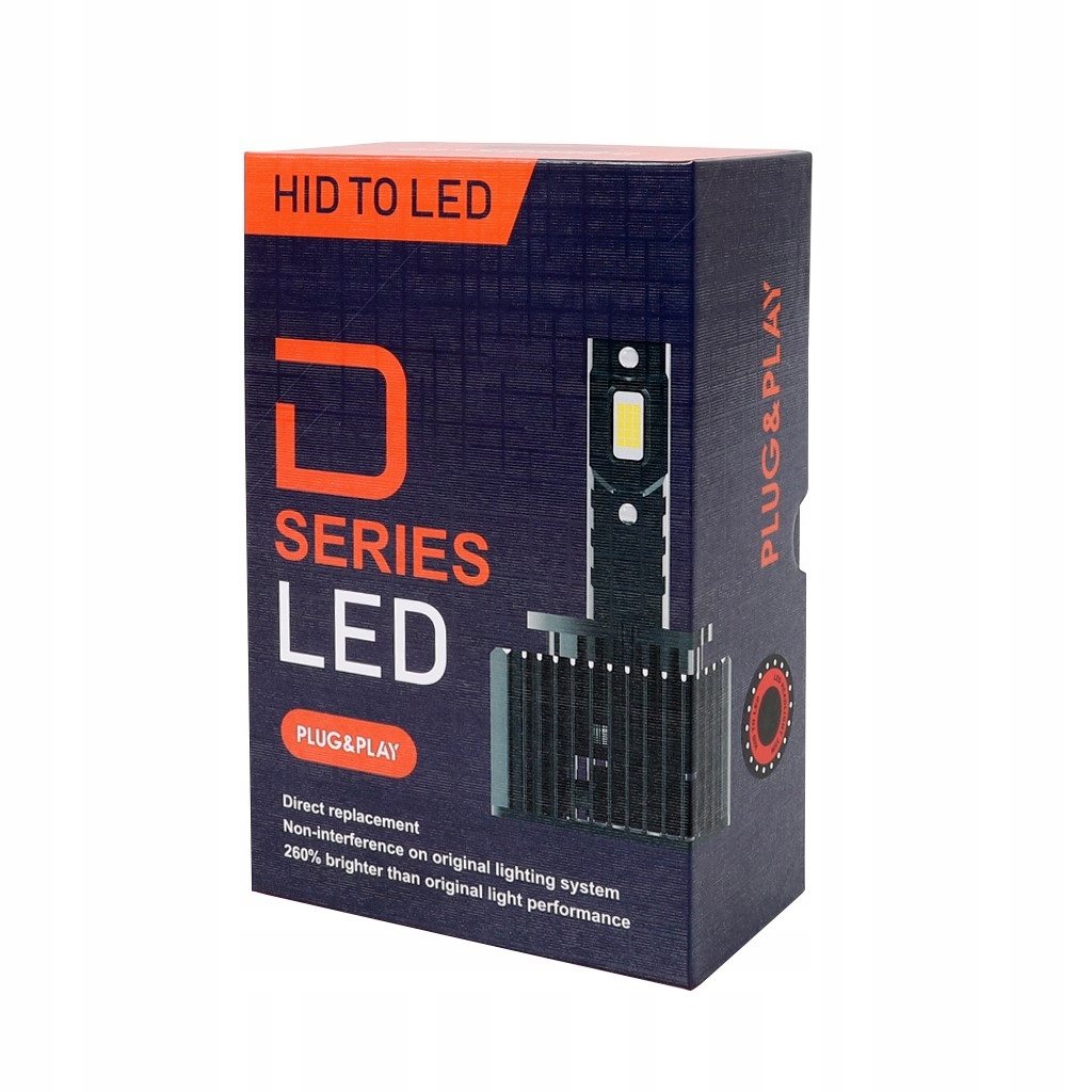 Retrofit D2S LED Plug&Play 2szt. 6000K 8400lm Typ żarówki D2S