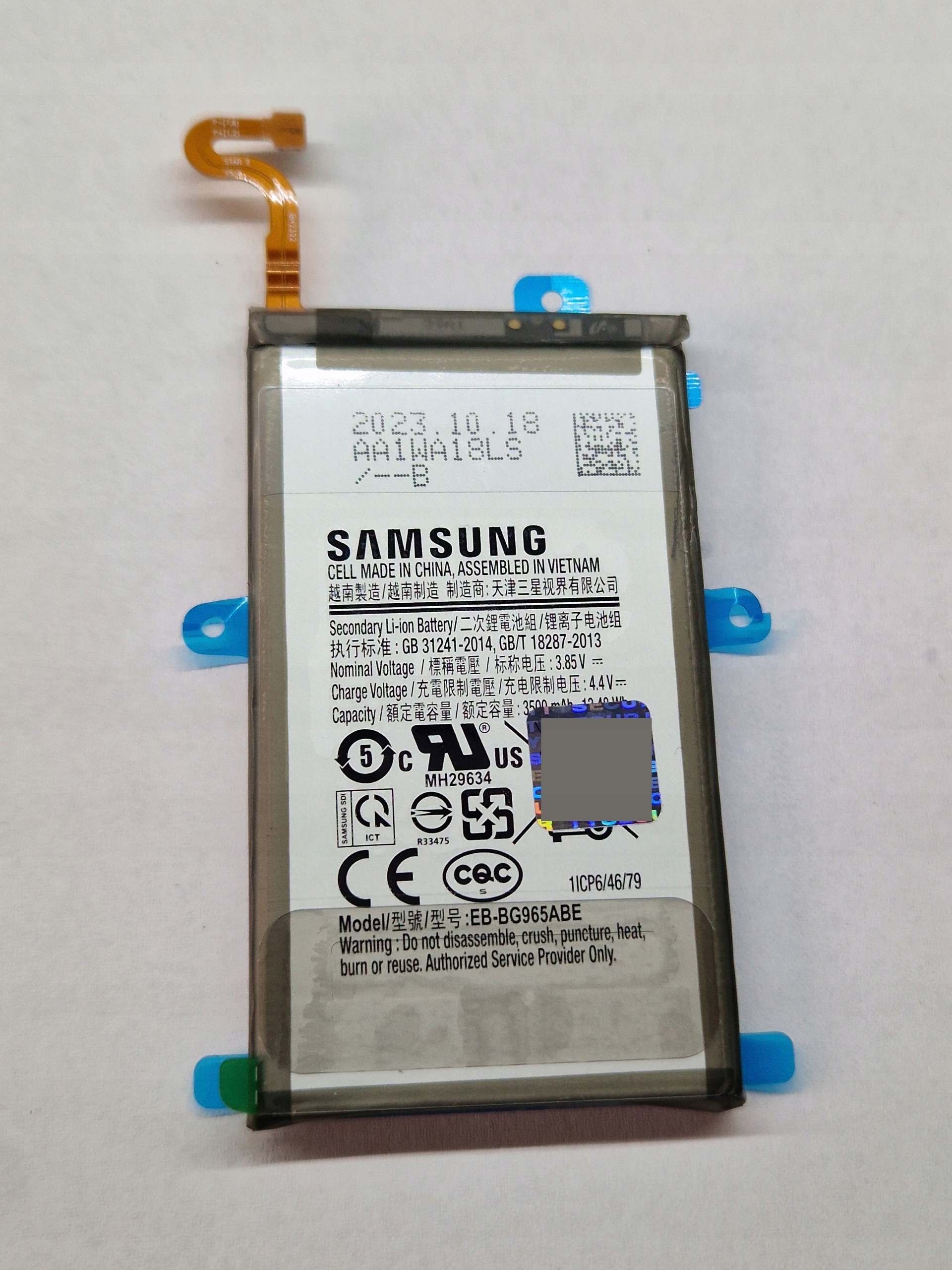 Oryginalna Nowa Bateria Samsung S9 Plus SM-G965 EB-BG965ABE