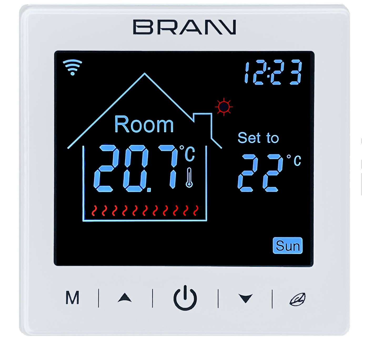 Termostat fólie senzor Brann Bc 400-E bílý