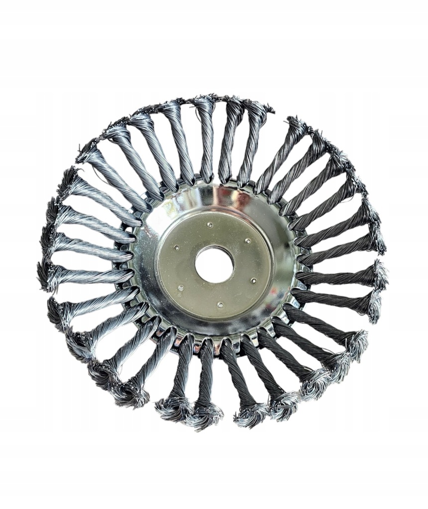 SZCZOTKA DO KOSY TARCZOWA DRUCIANA PLECIONA MOCNA DO CHWASTÓW 200/ 25,4mm Kod producenta FTC144