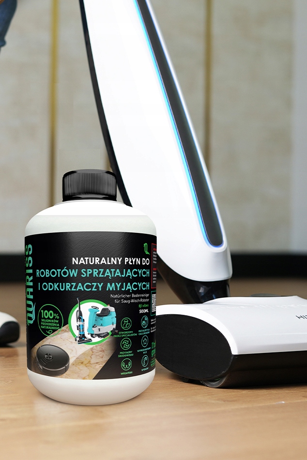 Quariss Naturalny Płyn do IRobot Odkurzaczy Sprzątających Mopujących 500 ml EAN (GTIN) 5904162540259
