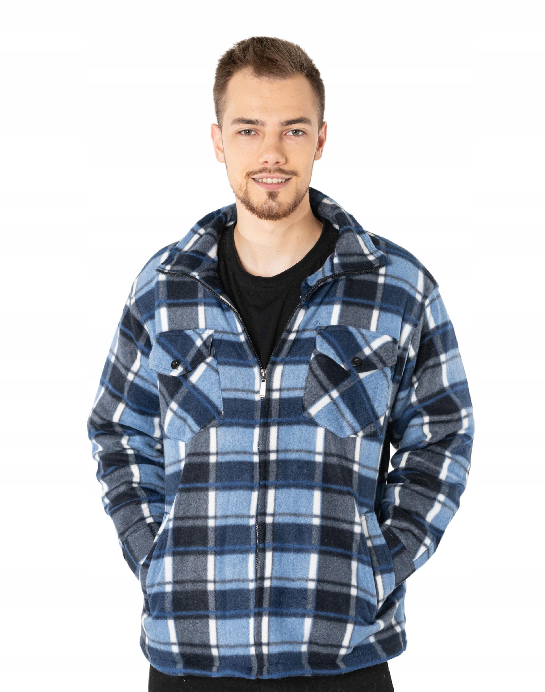 

Koszula Polarowa Ocieplana Futerkiem K03-01 M