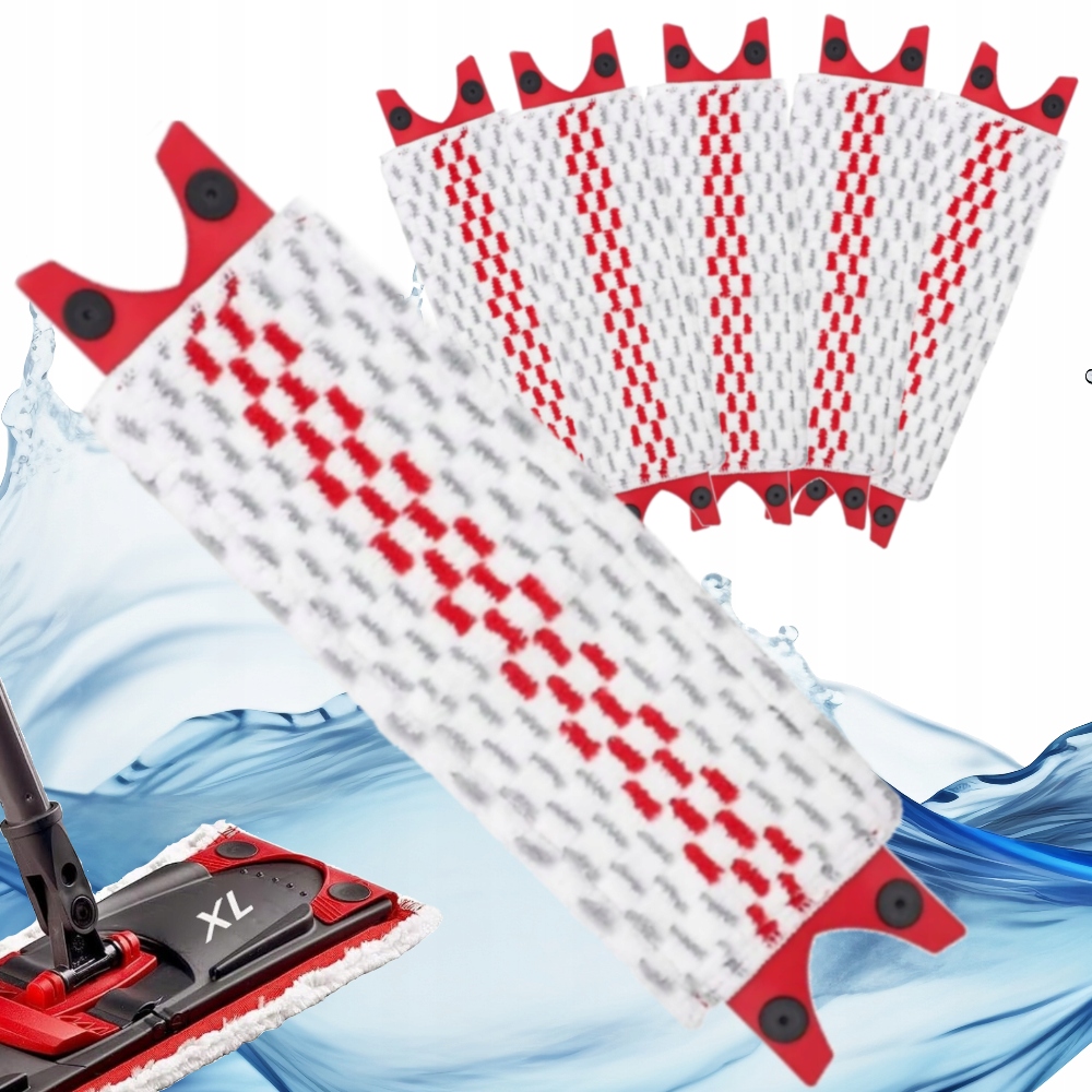 Sada 6 náhradních náplní pro plochý mop Vileda Ultramax XL