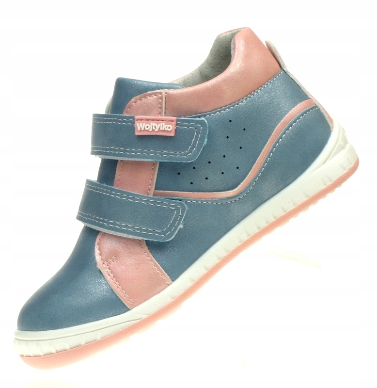 Trzewiki Półbuty WOJTYŁKO za Kostkę Rzepy Skóra 30 Kod producenta 23701N