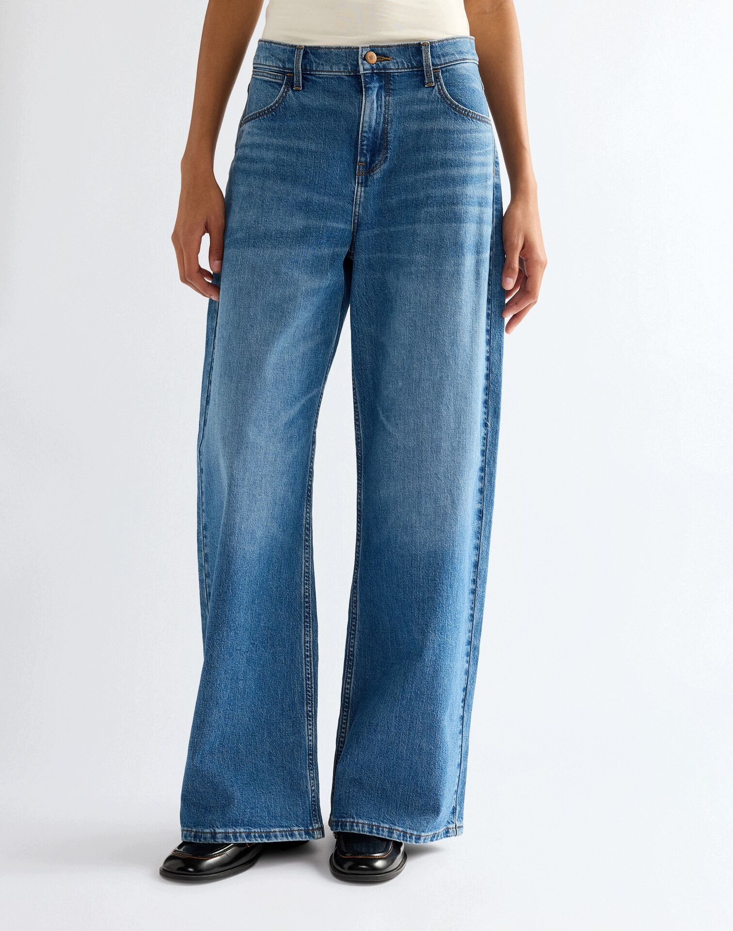 Damskie Jeansy Wrangler Lr Ultra Barrel W29 L32