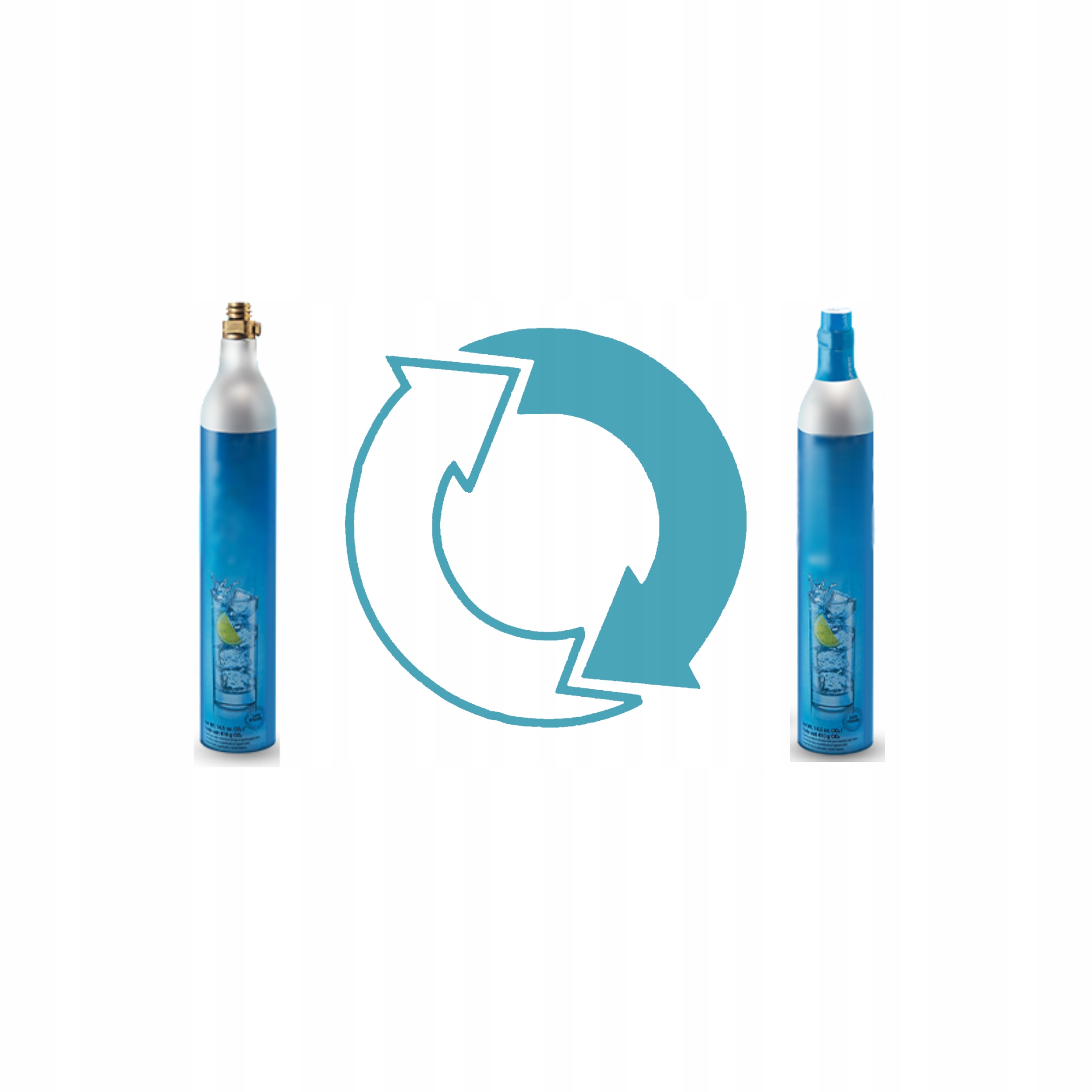 SODASTRIM butla niebieska nabój CO2 Kod producenta Butla CO2 do saturatora Sodastream