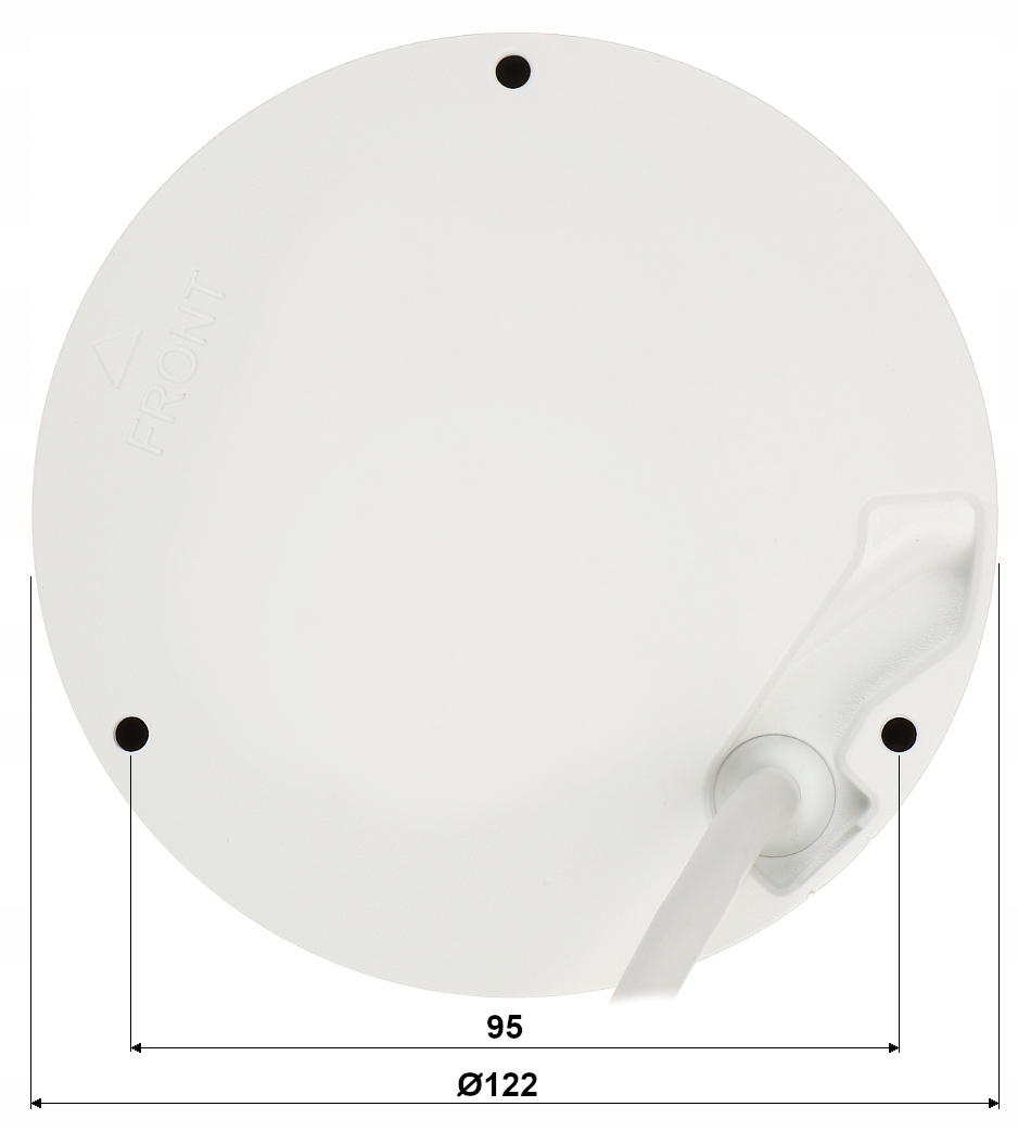 Kamera IP IPC-HDBW5449R-ASE-LED-0280B Dahua Obudowa kopułkowa (dome)