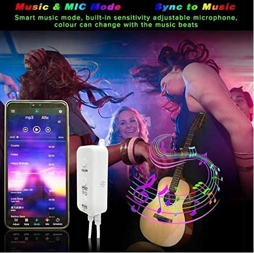 Taśma LED RGB DŁUGA 36m WYPRZEDAŻ!! SMD 5050 Premium APLIKACJA -70% EAN (GTIN) 5905450727963