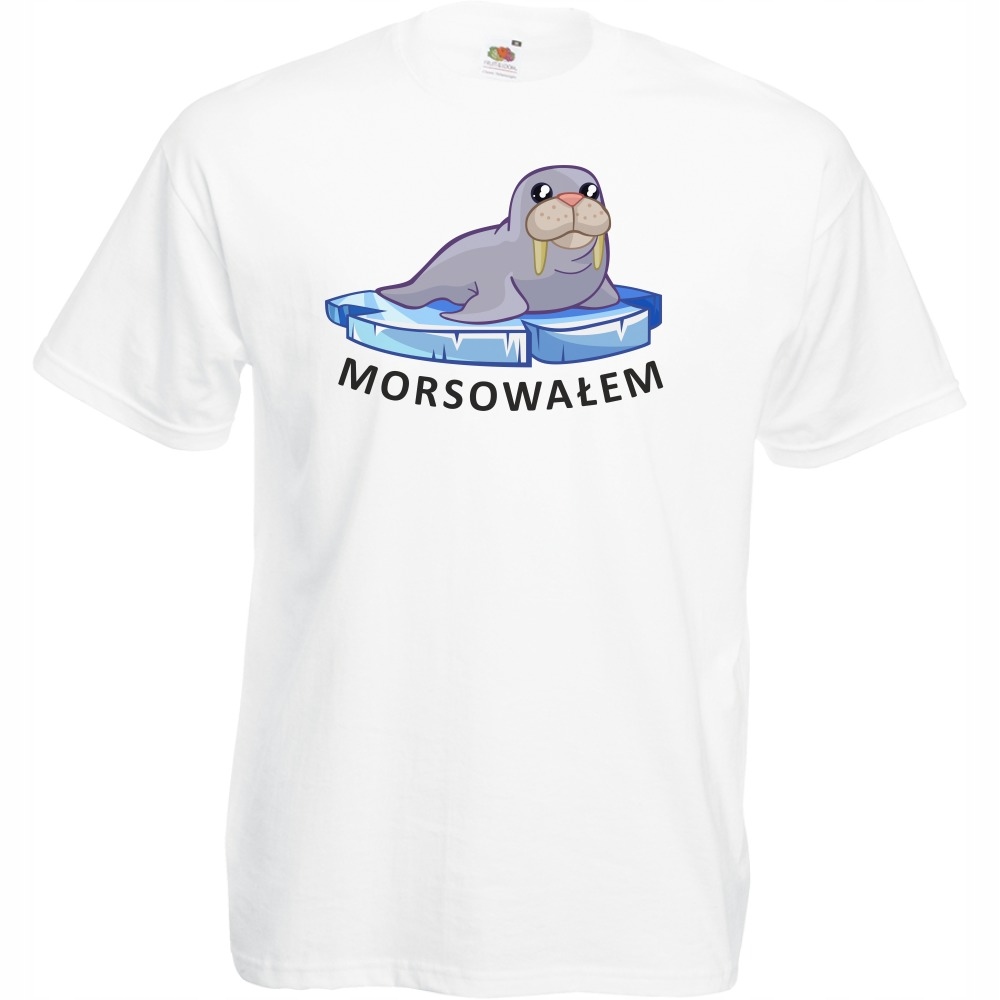 

Koszulka morsowałem morsy morsowanie S biała