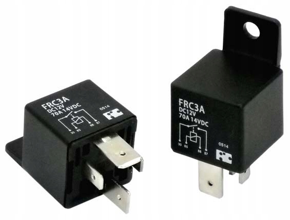 

Przekaźnik Samochodowy Maxi 12V 70A Zwierny