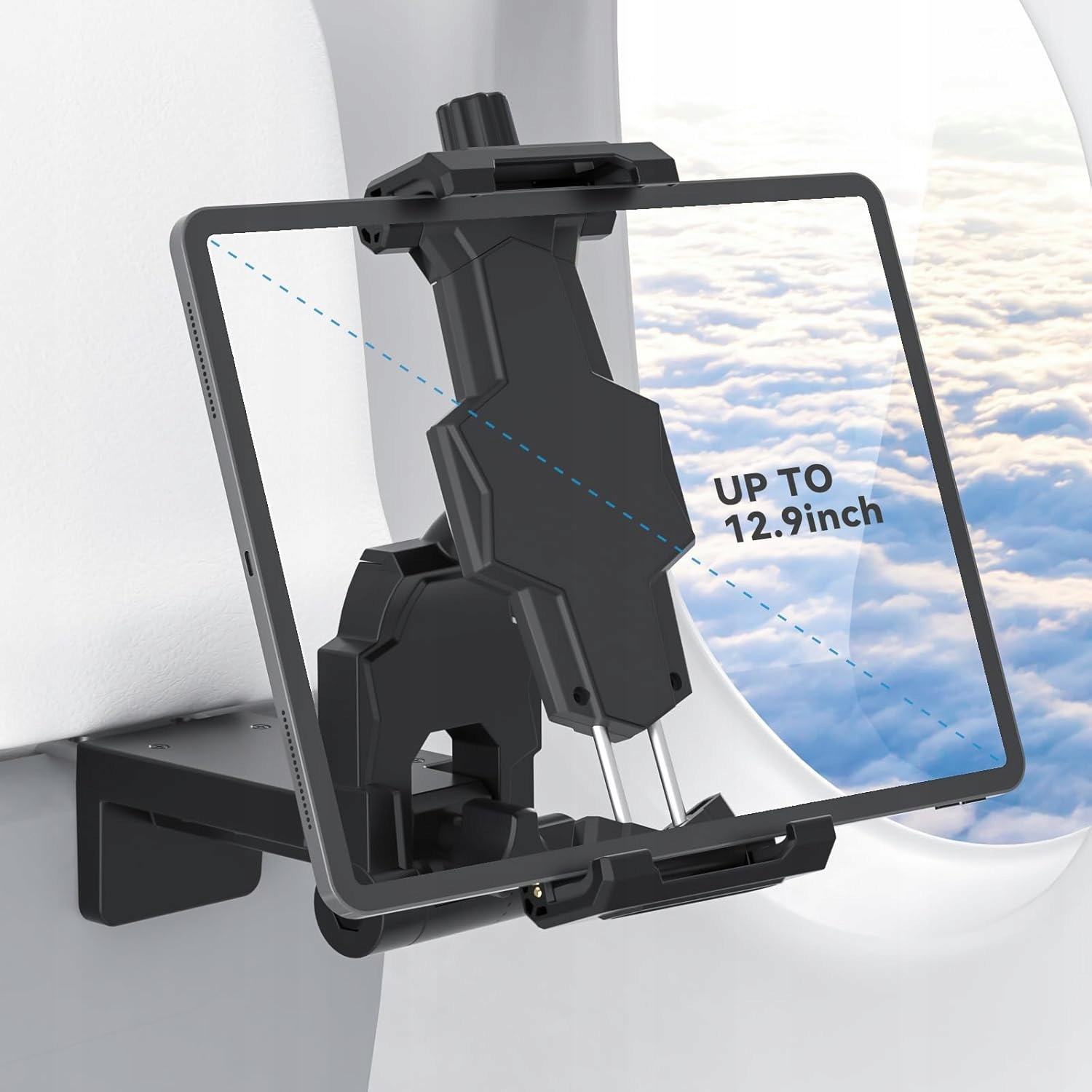 Držák Na Tablet Stabilní C Klip Silný Letadlo černý