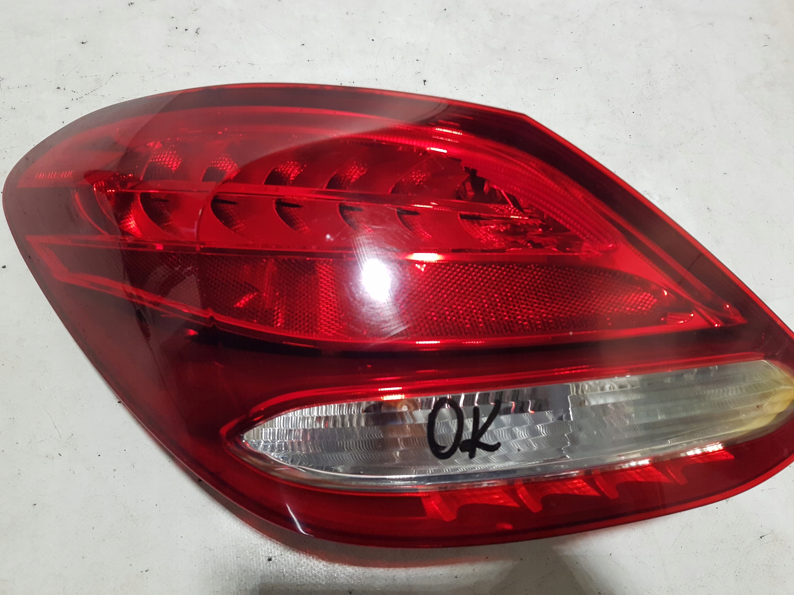 MERCEDES W205 sedan light left rear part rear left A2059061157