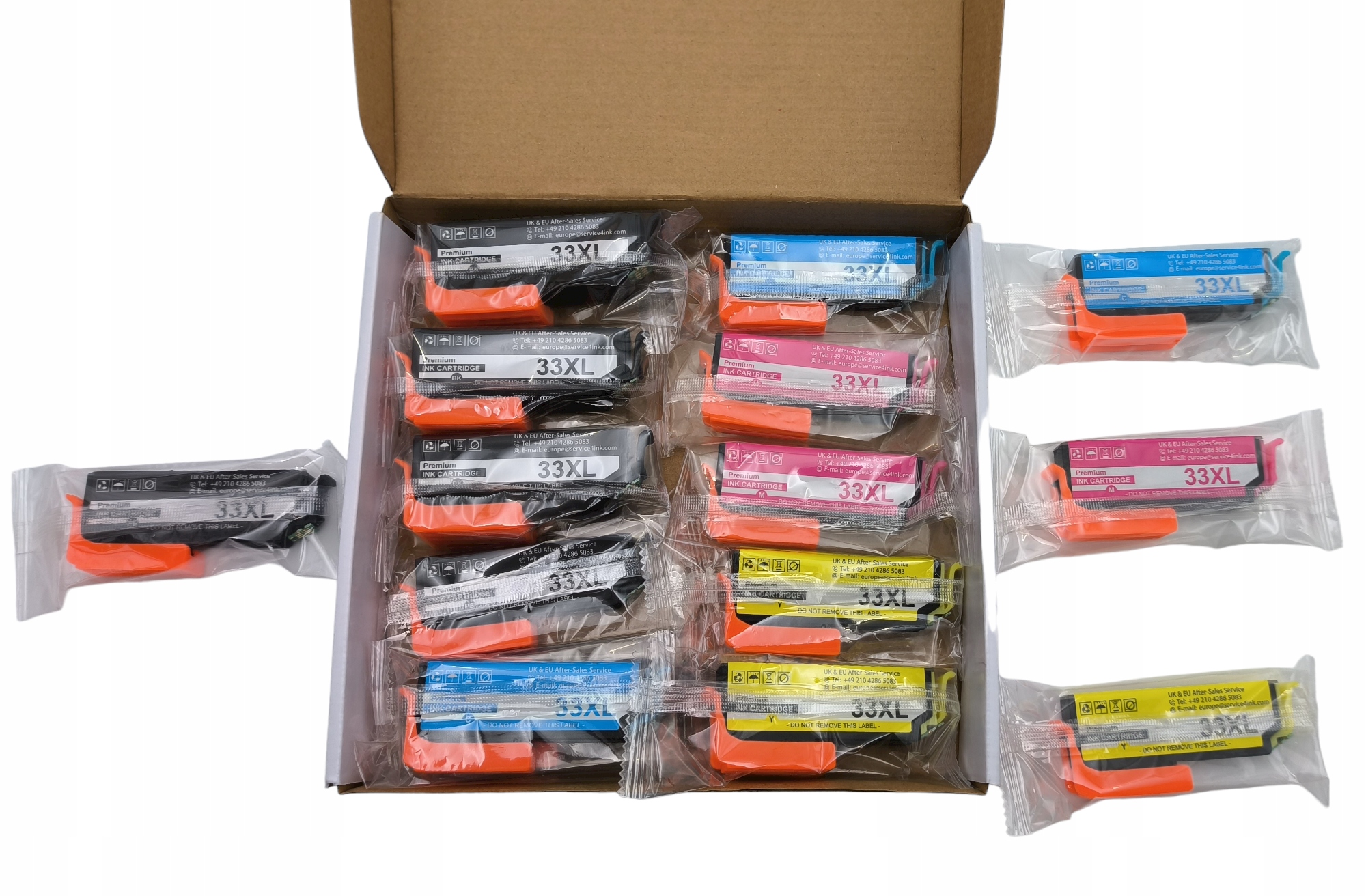 Inkoust Catridge pro Epson černý (black), červený