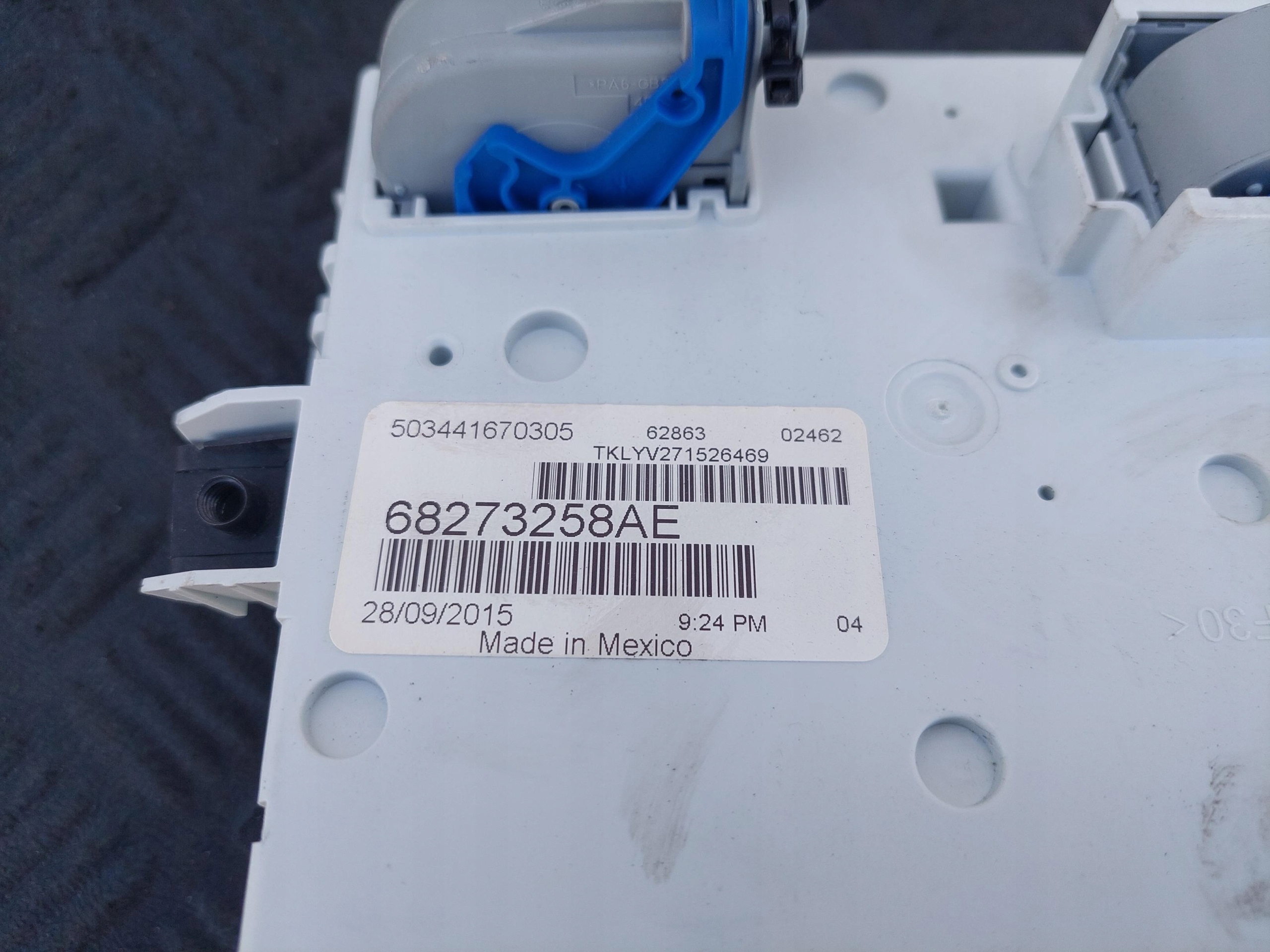 module control unit KOMFORTU BSI 68273258AE JEEP CHEROKEE V KL 2.0 CRD MTJ