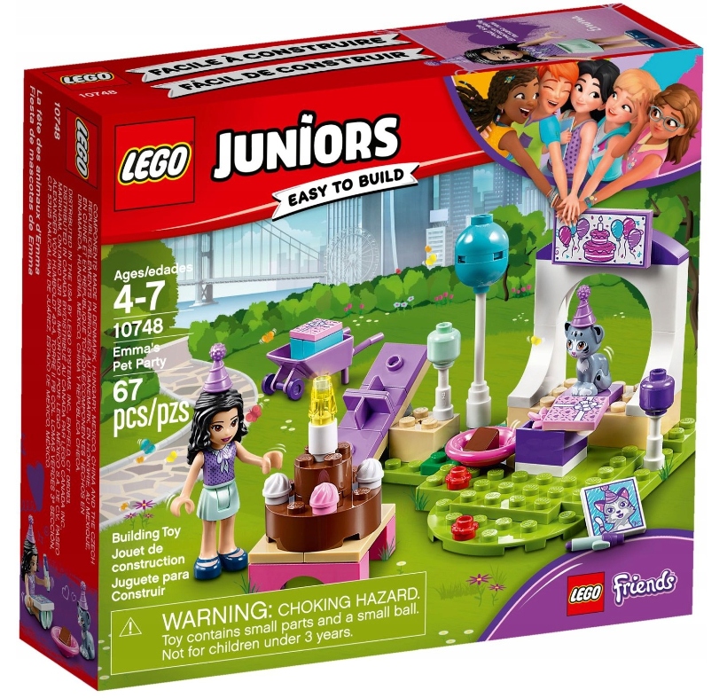 Lego Juniors 10748 Lego Juniors Emma a její domácí Stavebnice 10748