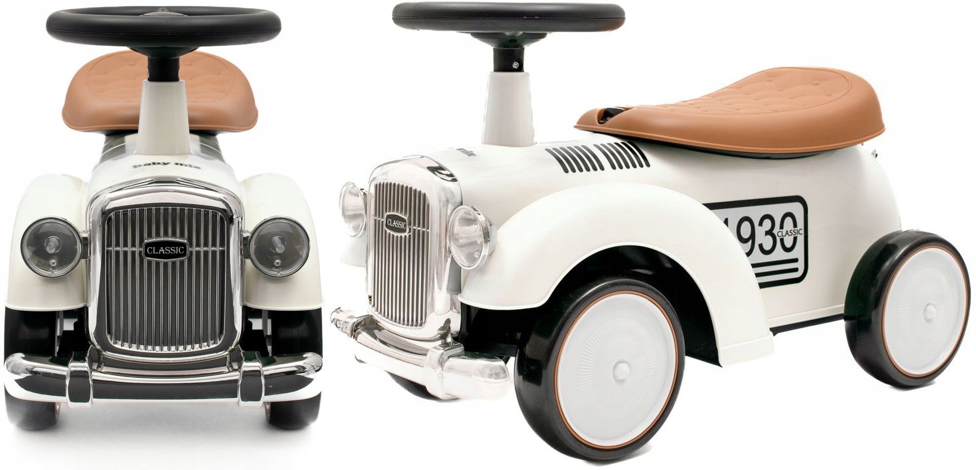 Jeździk pchacz dla dzieci Pojazd Royce Retro Classic koła pianka Eva