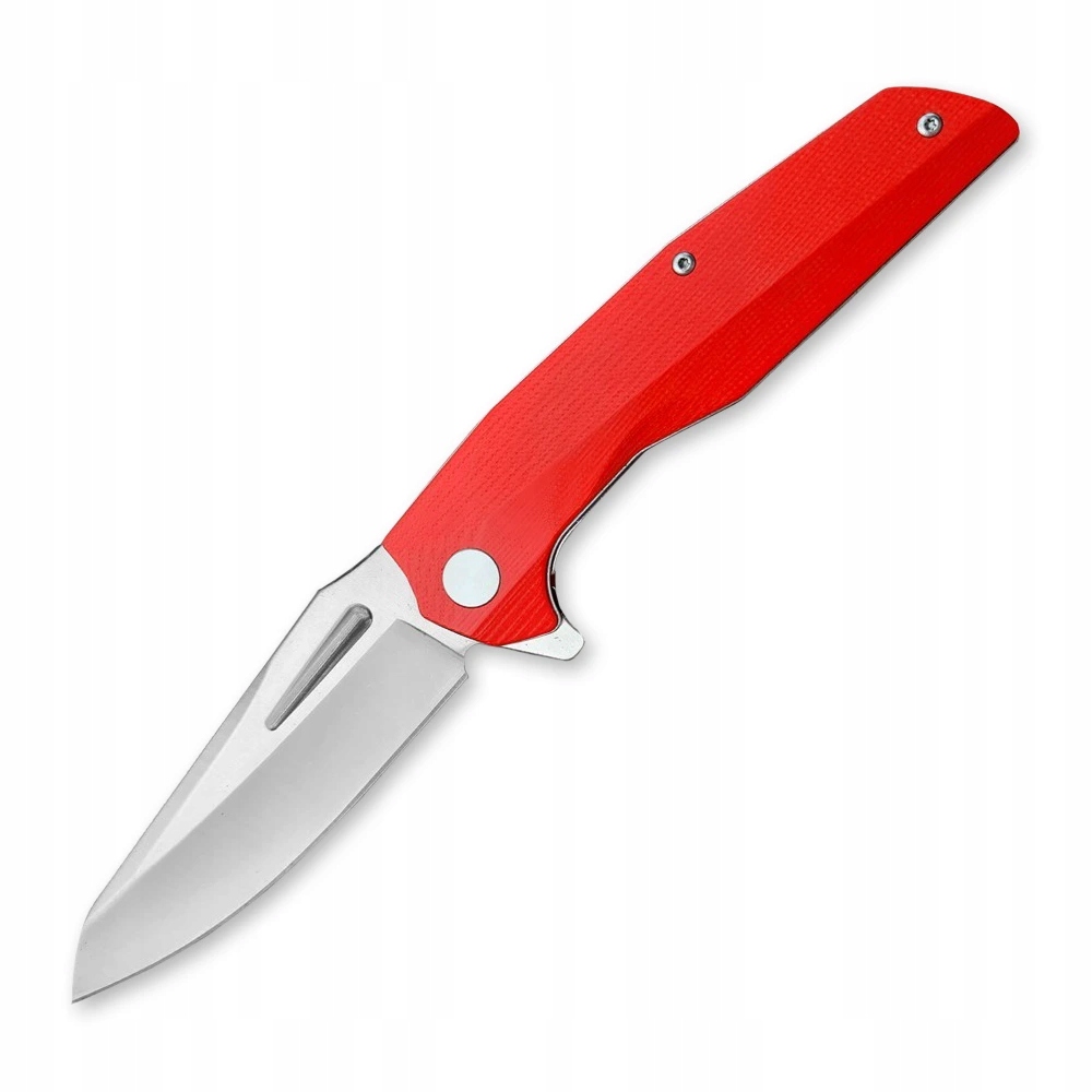 Zavírací nůž Dellinger Coyotte Flipper 8Cr14MoV, červený