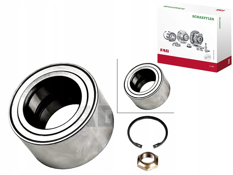 Ložisko Kola Fiat Přední Ducato 03 Fag