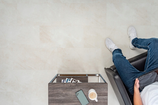 Kafle winylowe Alabaster - 100% wodoodporne Jednostka sprzedaży paczka