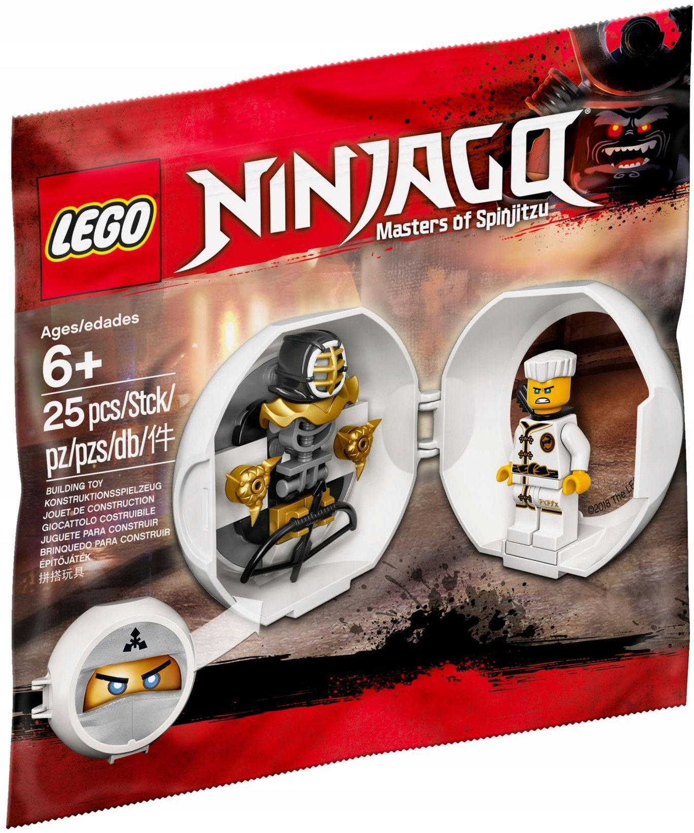 Lego Ninjago 5005230 Trénink Kendo Zanea Polybag Unikát 2015