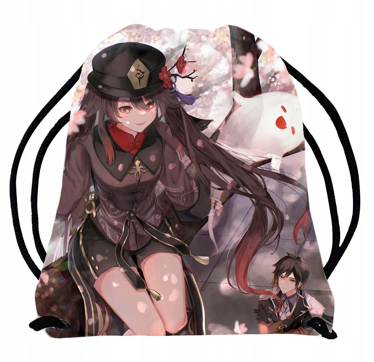 

Plecak Worek Genshin Impact HuTao i Zhongli