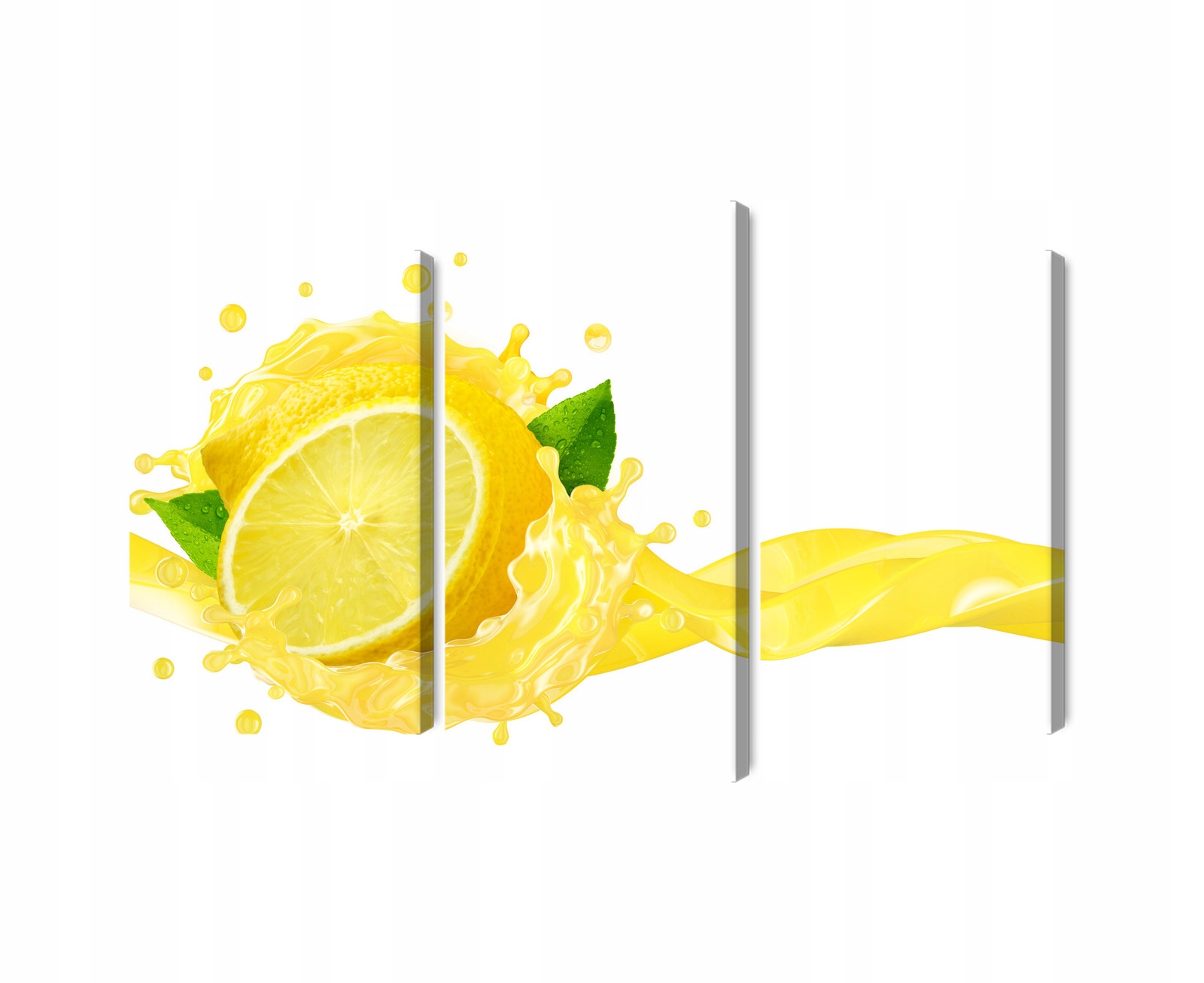 Vícedílný obraz Čerstvý citronový džus Canvas 180x120