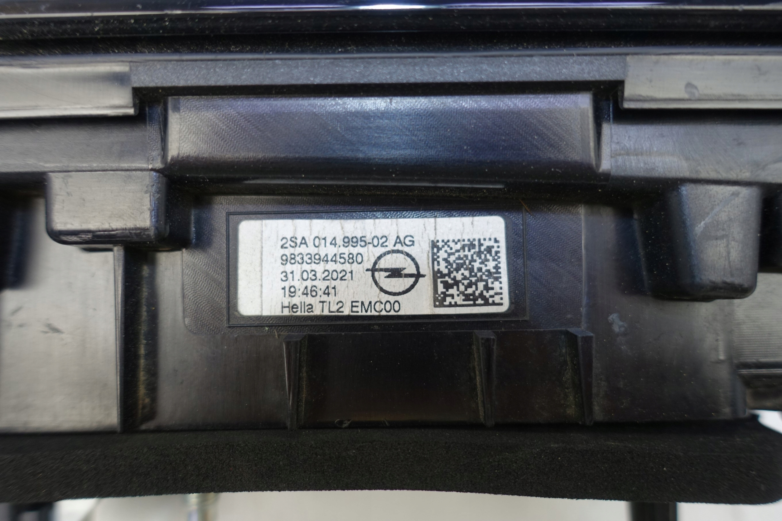 light right rear part right rear OPEL MOKKA B II 2020